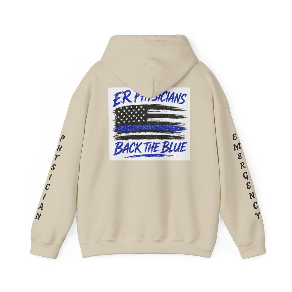 ER Physicians Back the Blue Hoodie