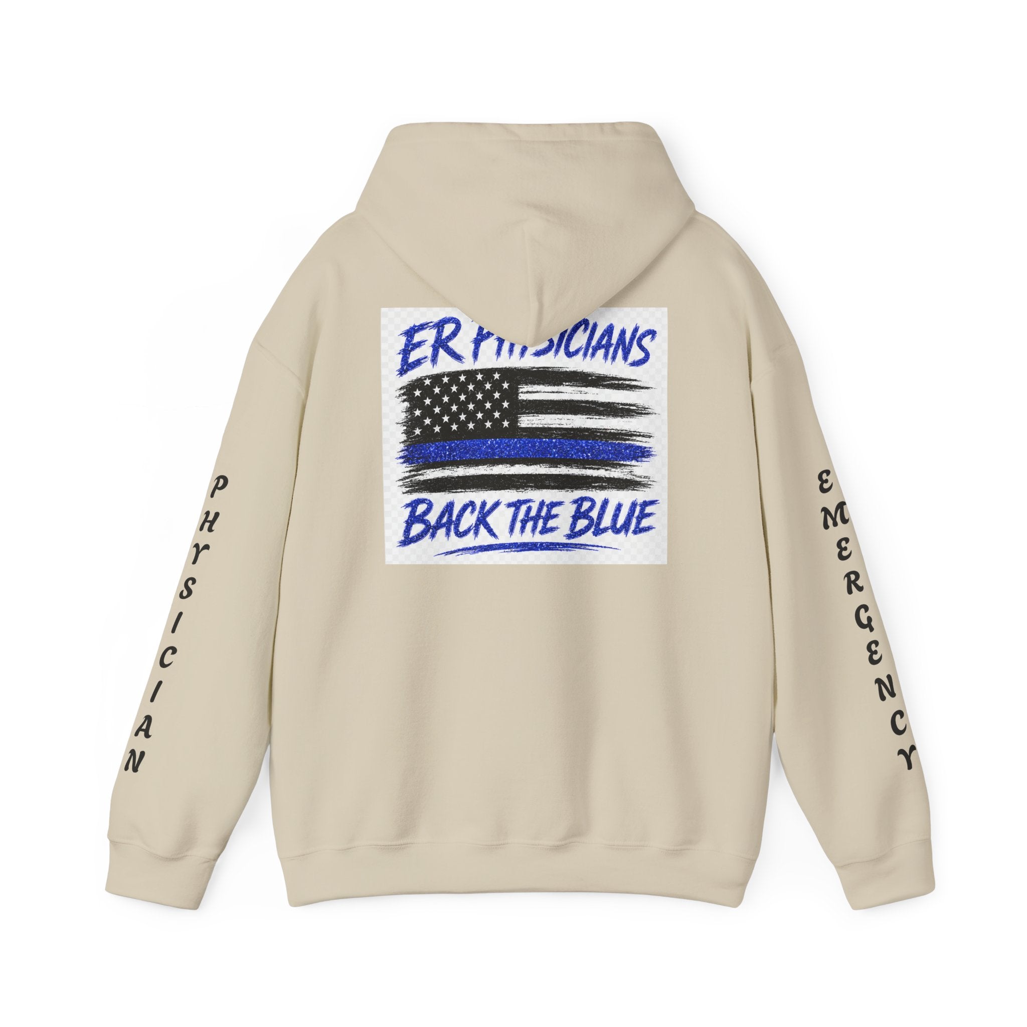 ER Physicians Back the Blue Hoodie