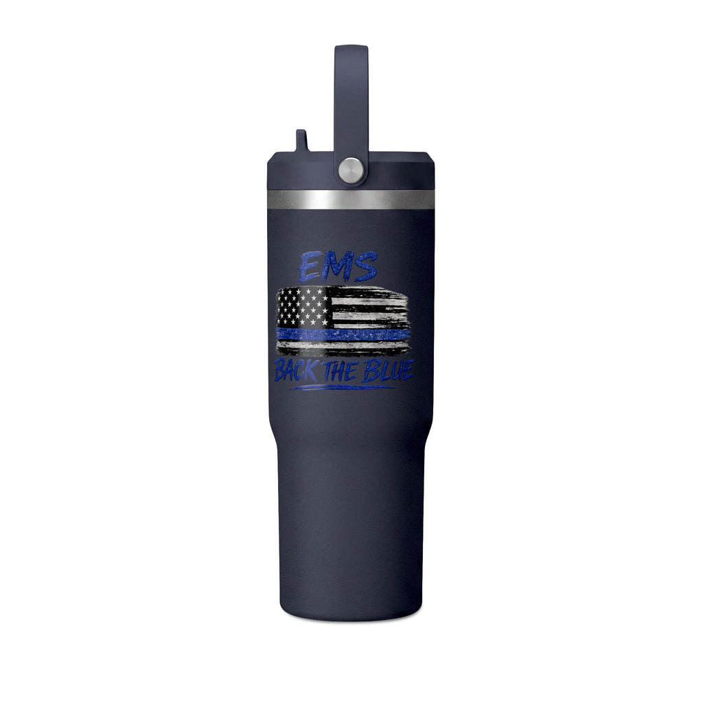 EMS Back the Blue 32oz Tumbler – Nomad Travel Cup