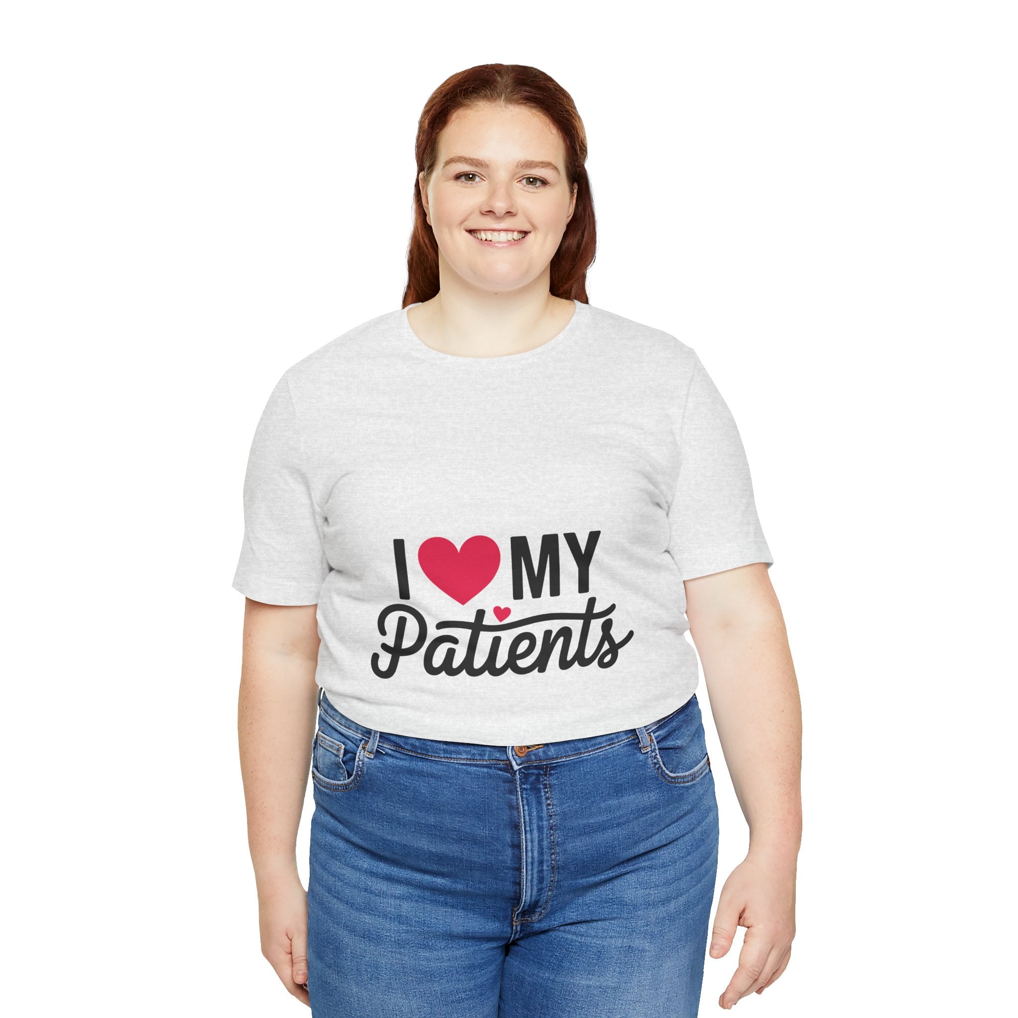 I Love My Patients T-Shirt — Cute Medical Staff Tee for Nurses & Caregivers
