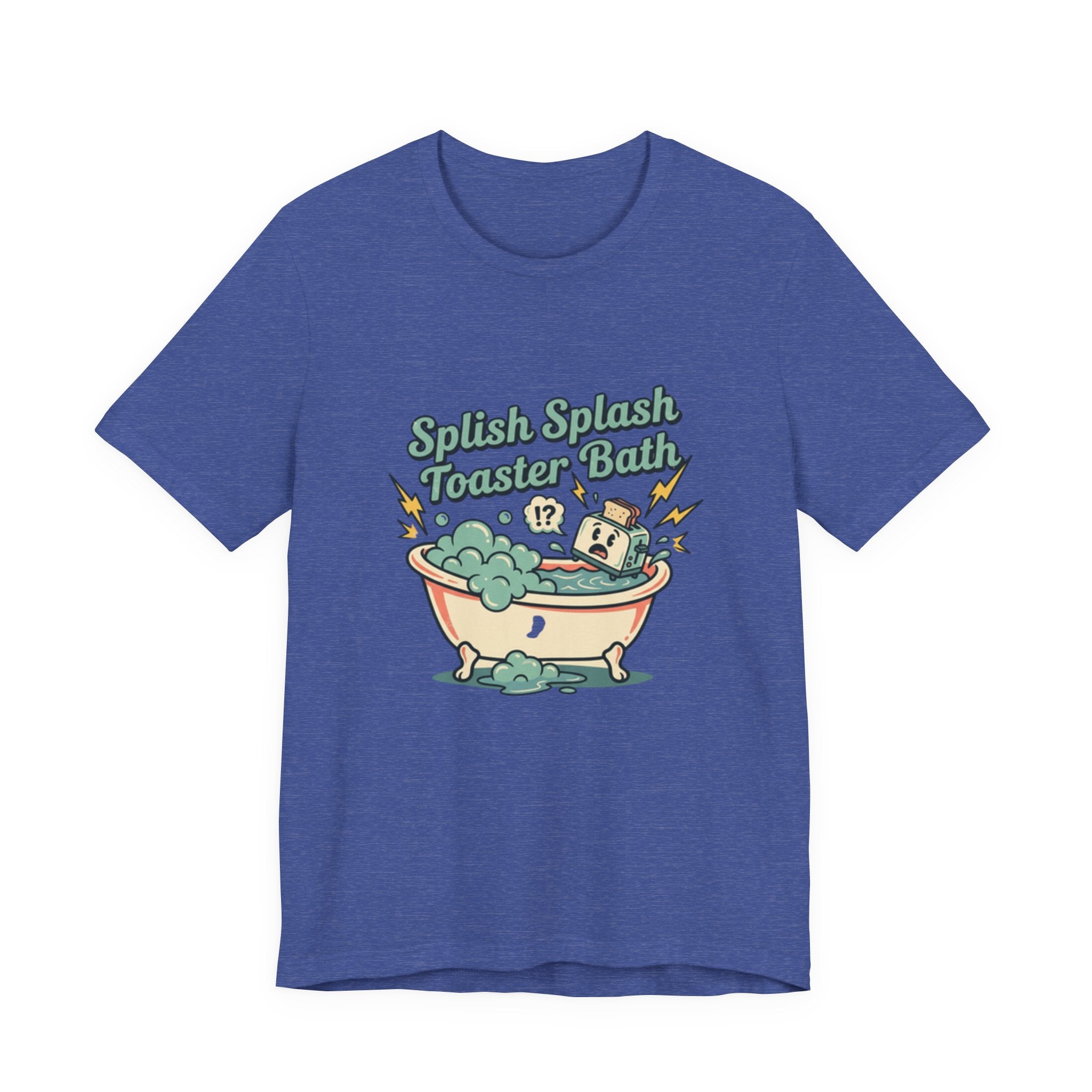 Toaster Bath Graphic Tee — Cute Kawaii Sink or Swim Cartoon Shirt