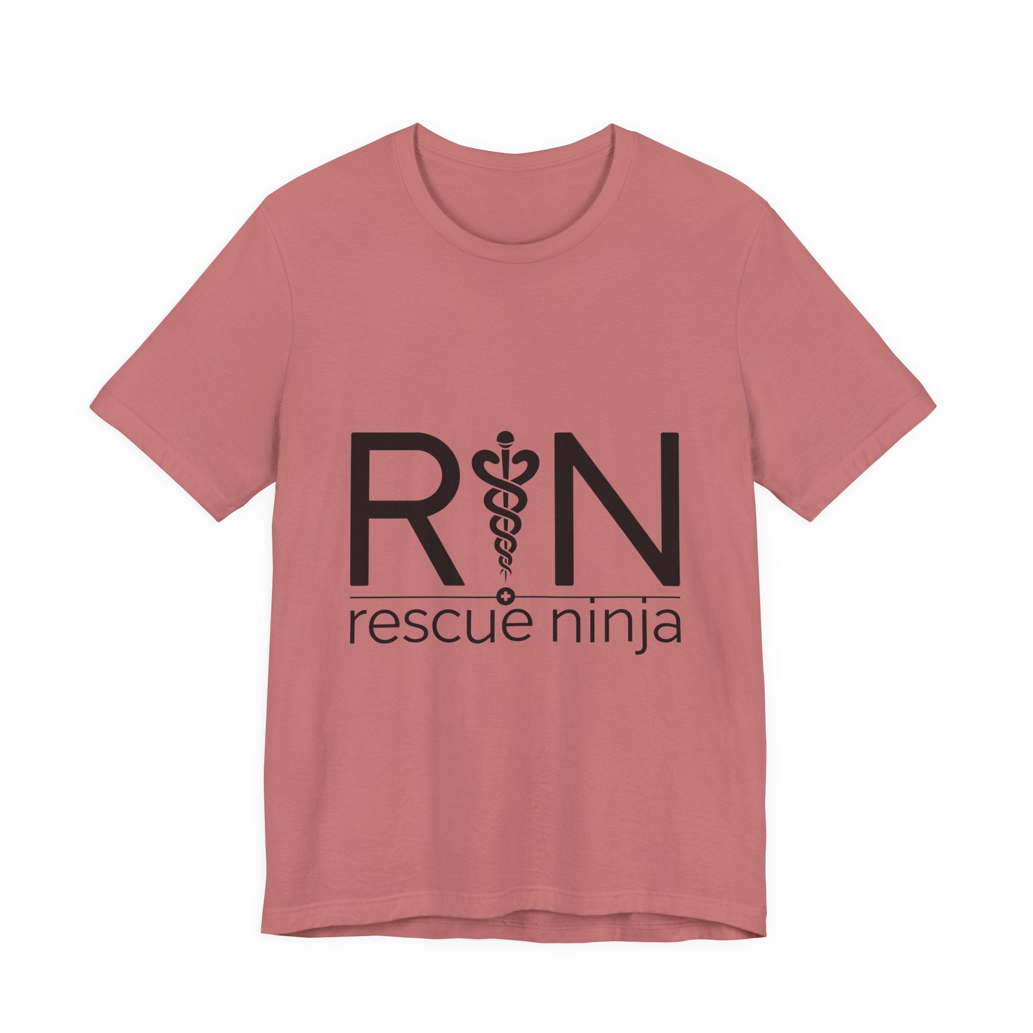 RN Rescue Ninja T-Shirt — Paramedic EMT Medical Caduceus Tee