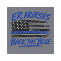 Car Magnet — ER Nurses Back the Blue