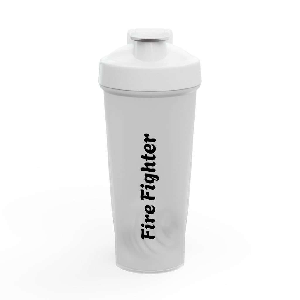 Fire Fighter Protein Shaker Bottle