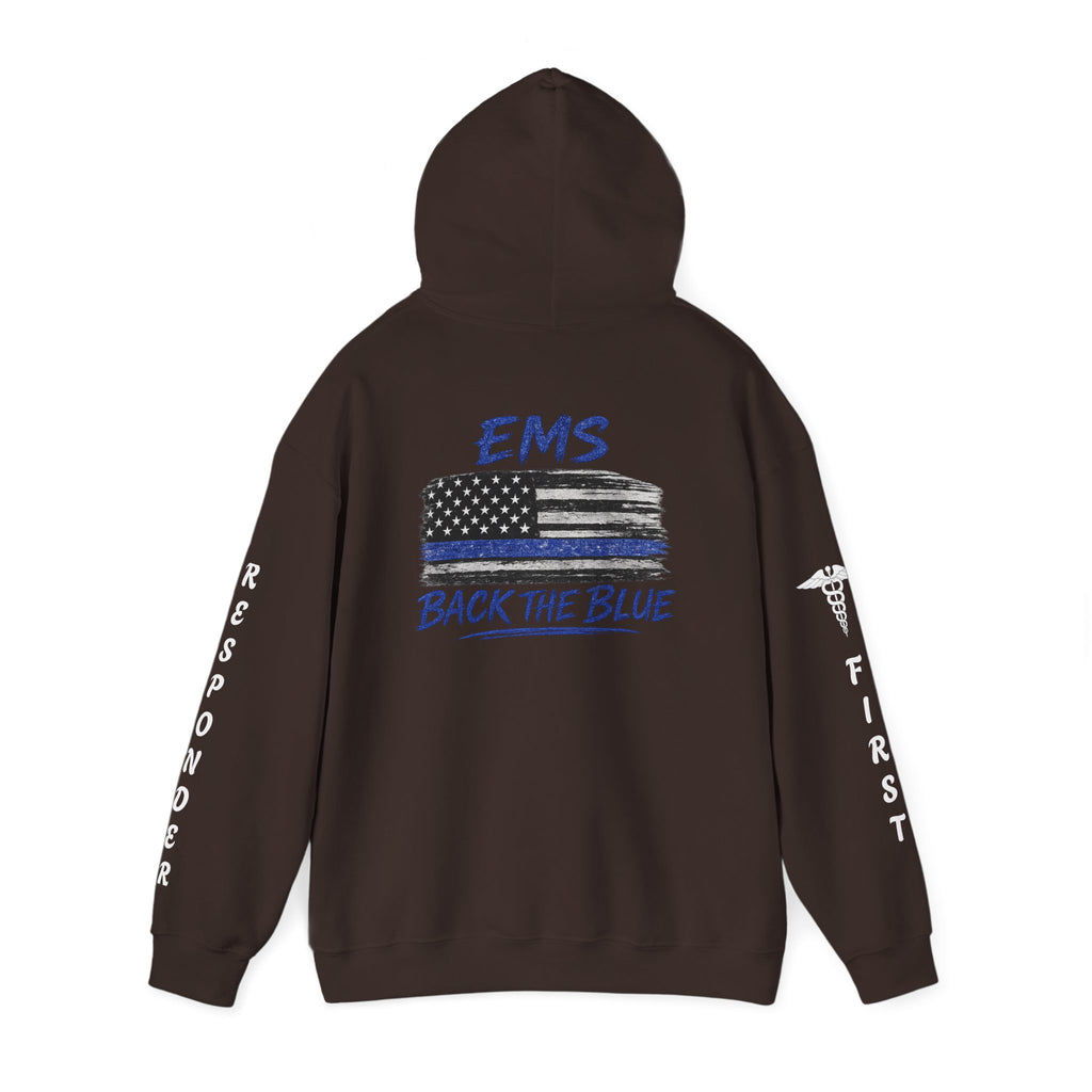 EMS Back the Blue Hoodie