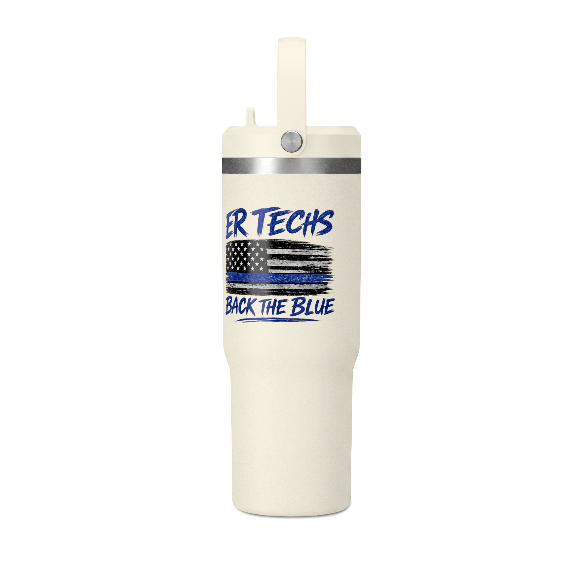 ER Techs Back the Blue Nomad 32oz Tumbler