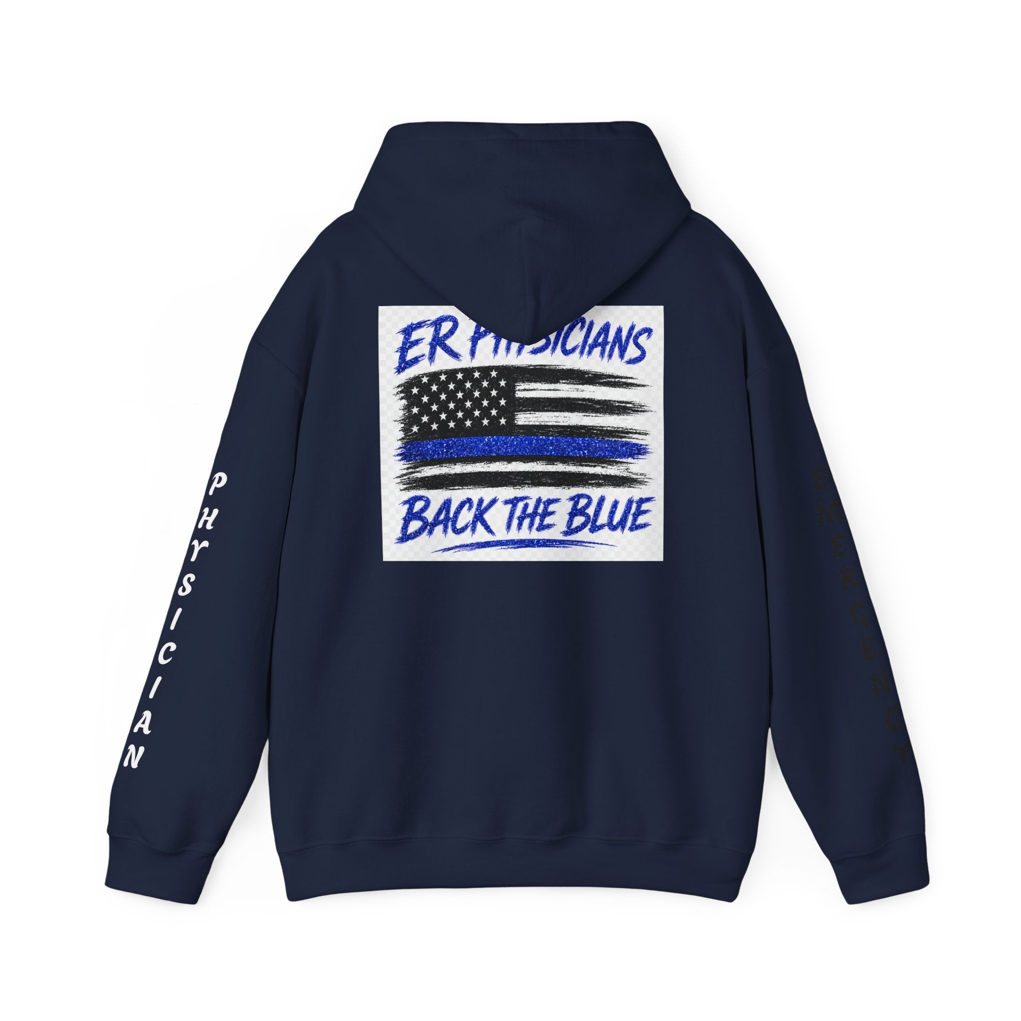 ER Physicians Back the Blue Hoodie
