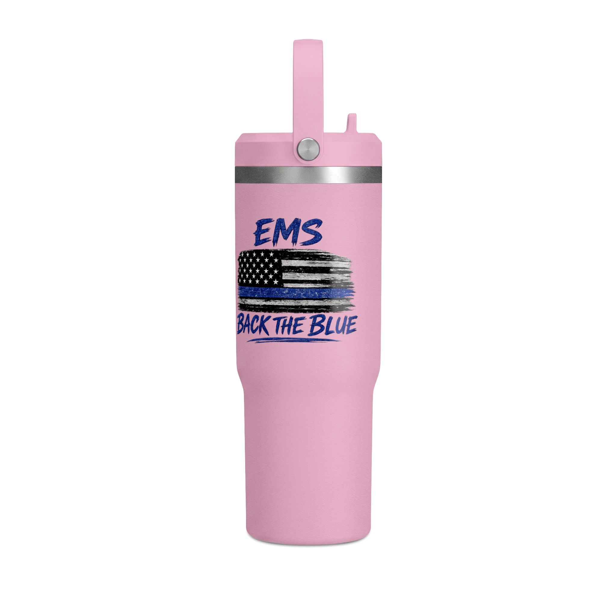 EMS Back the Blue 32oz Tumbler – Nomad Travel Cup