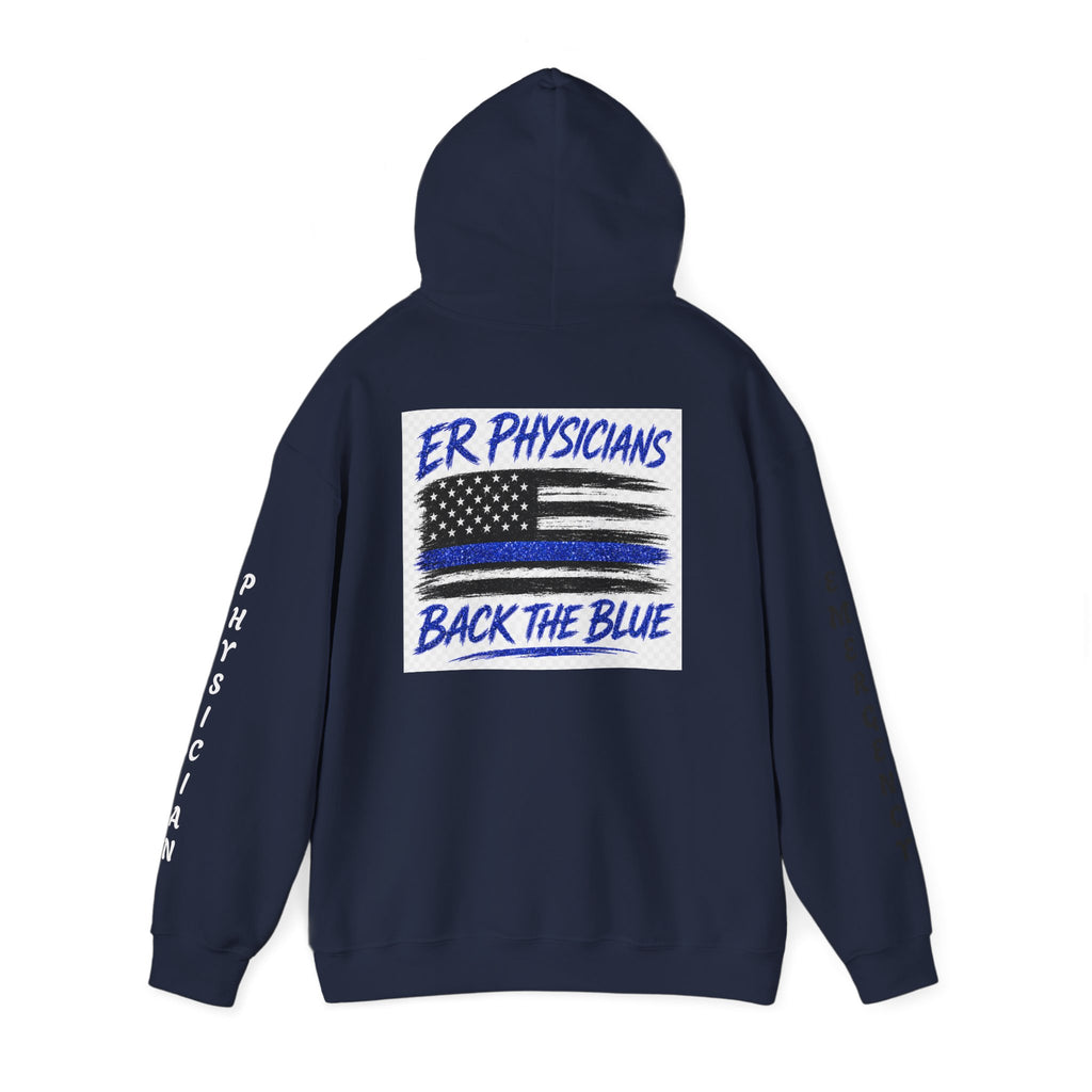 ER Physicians Back the Blue Hoodie