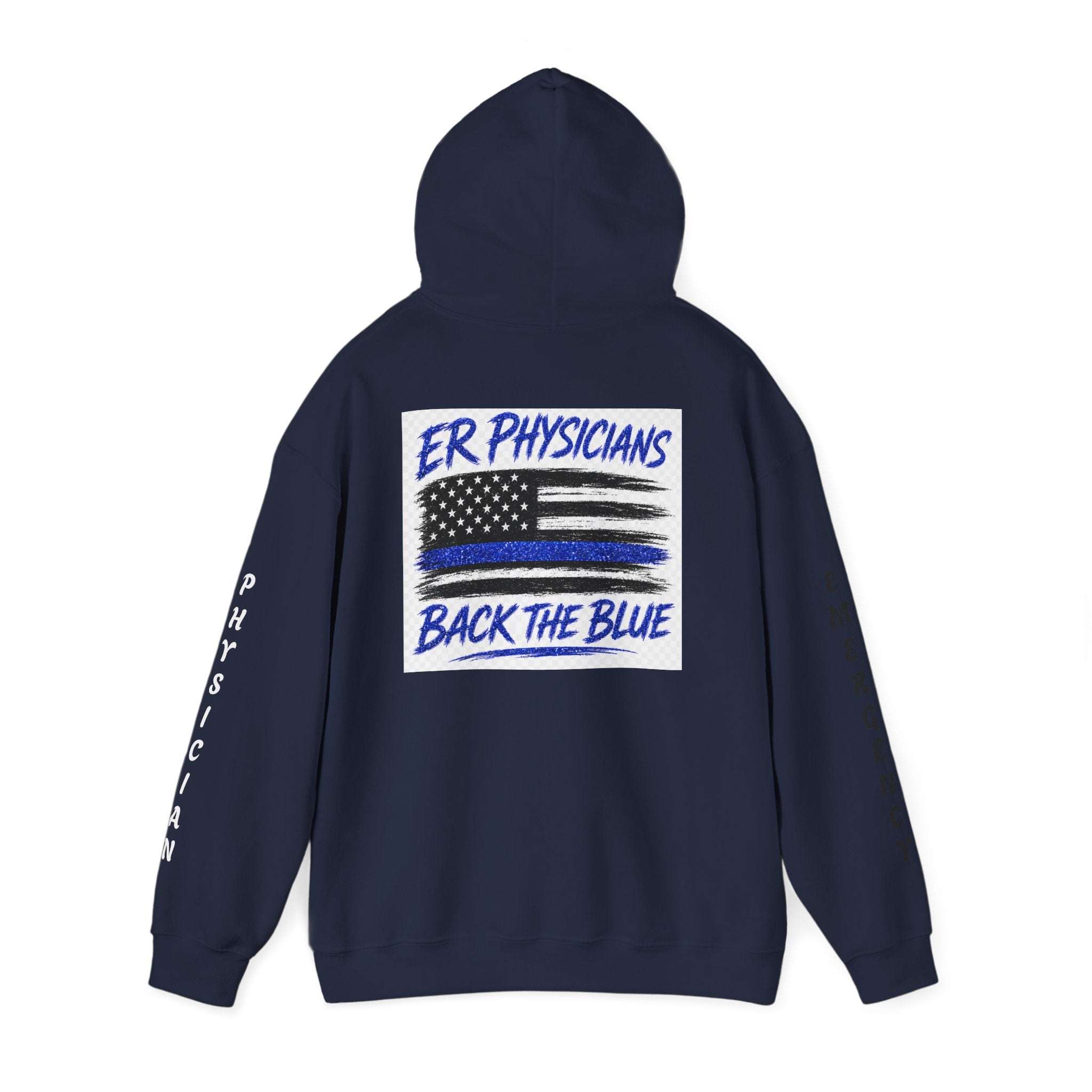 ER Physicians Back the Blue Hoodie