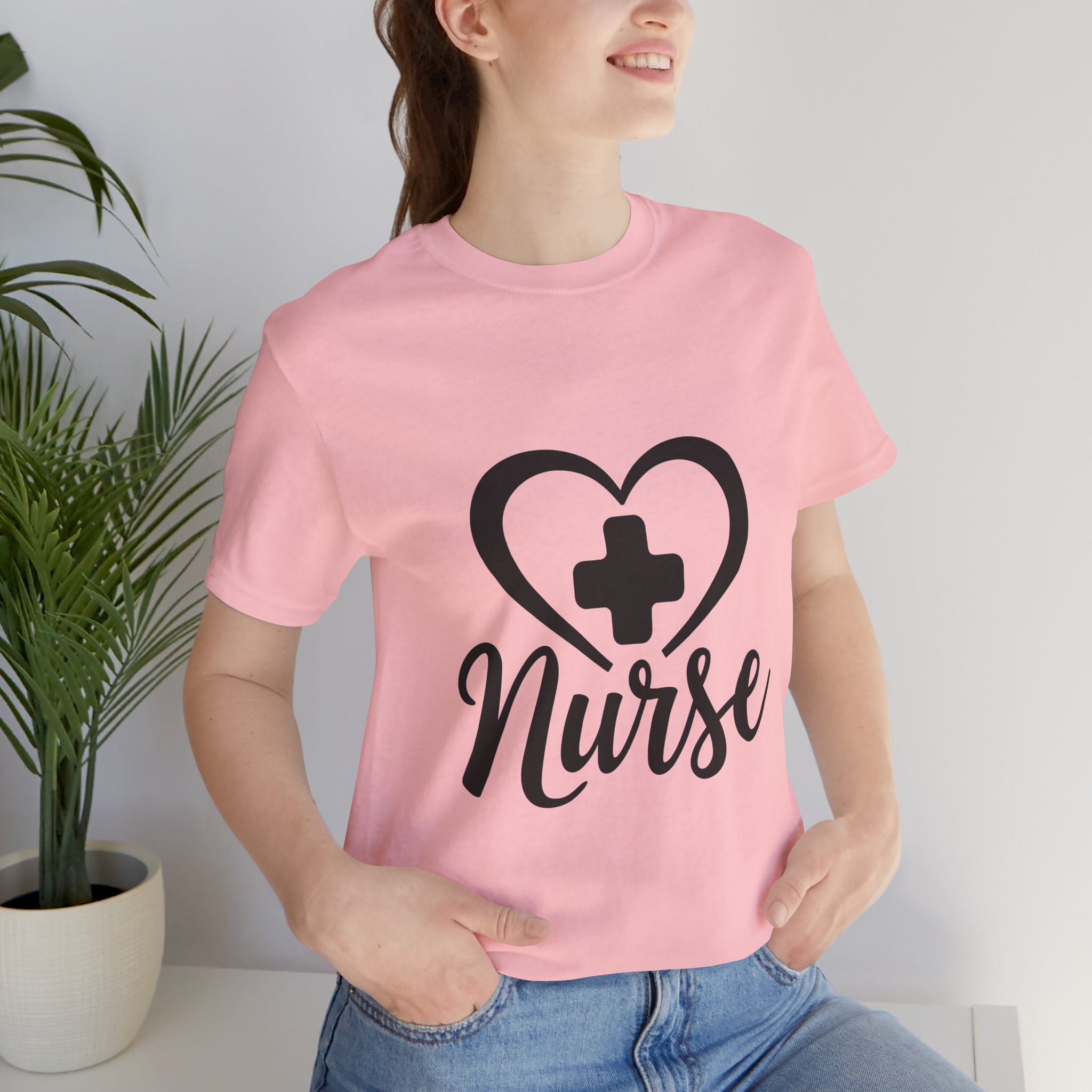 Nurse Heart Cross T-Shirt — Inspirational Nurse Tee