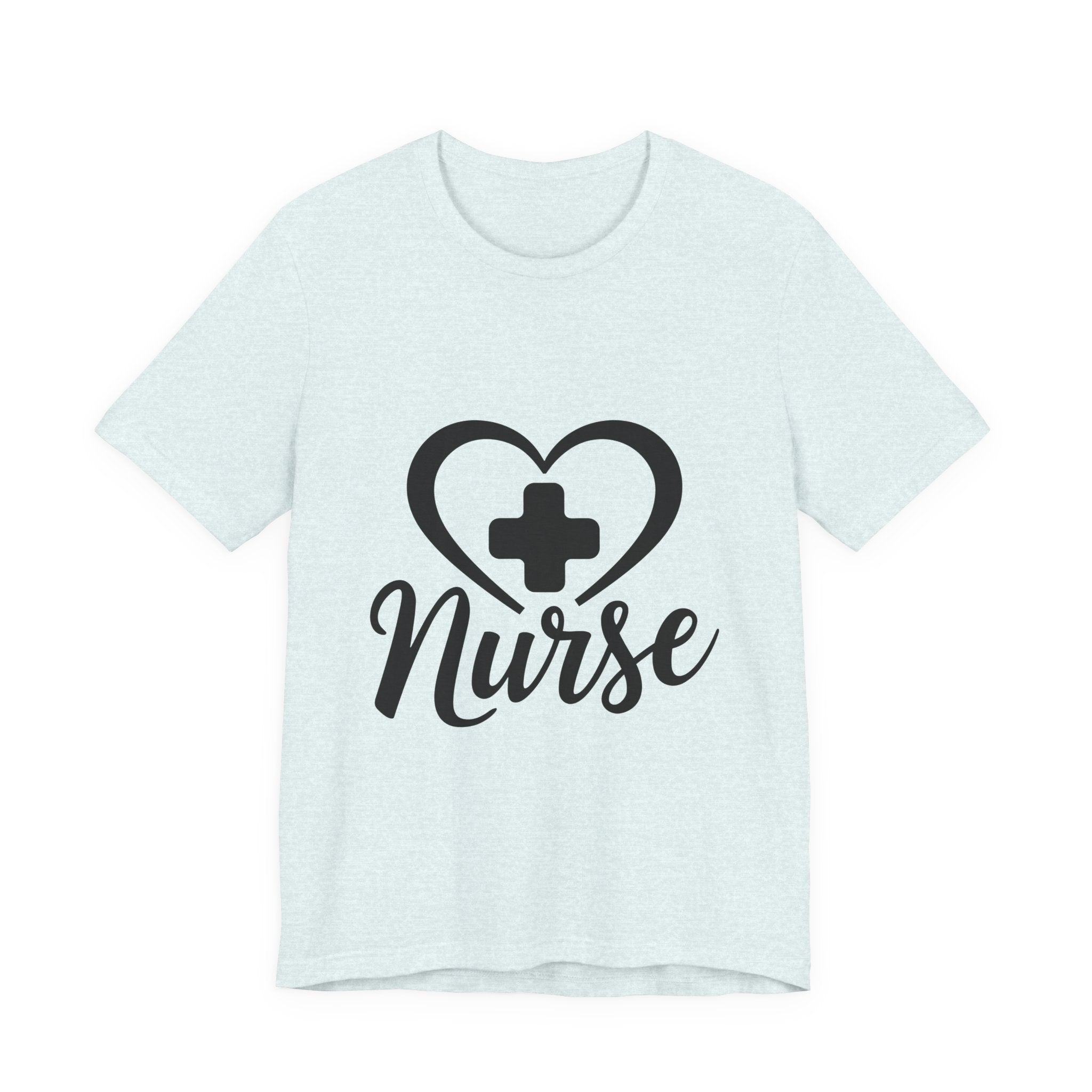 Nurse Heart Cross T-Shirt — Inspirational Nurse Tee