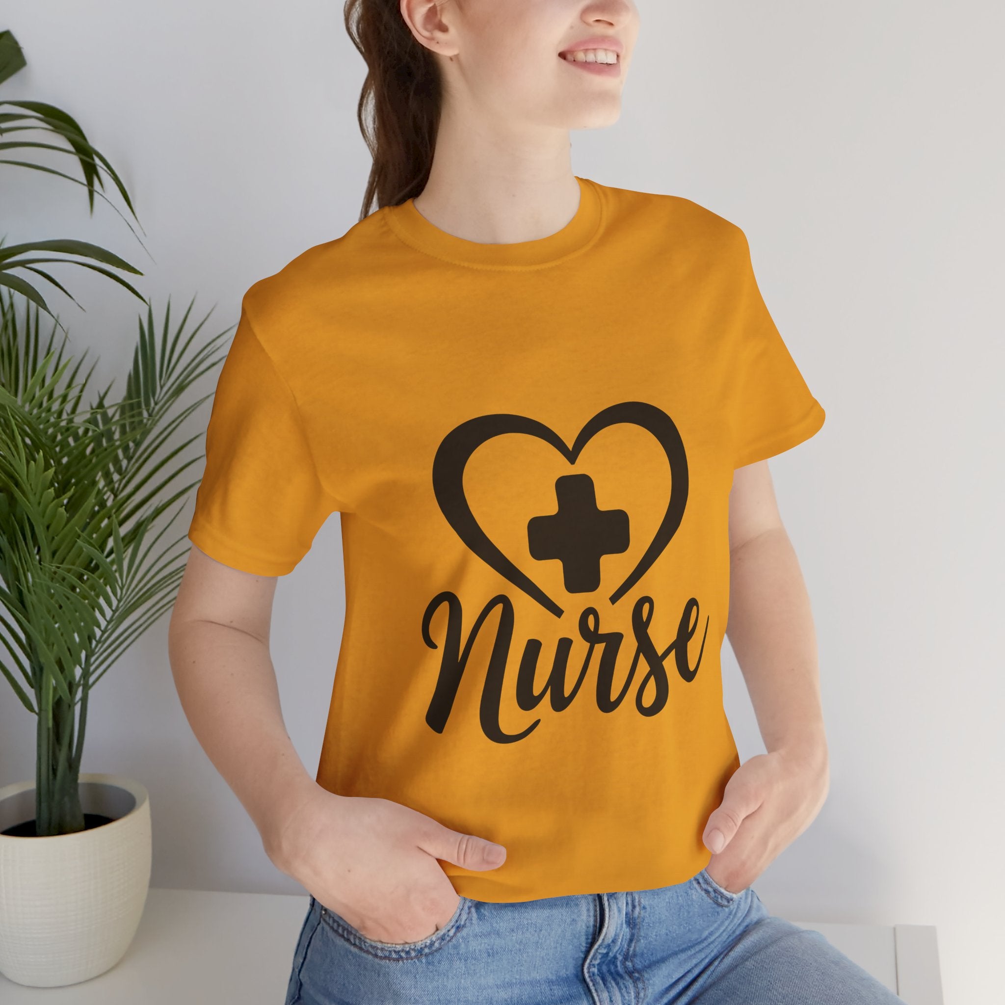 Nurse Heart Cross T-Shirt — Inspirational Nurse Tee