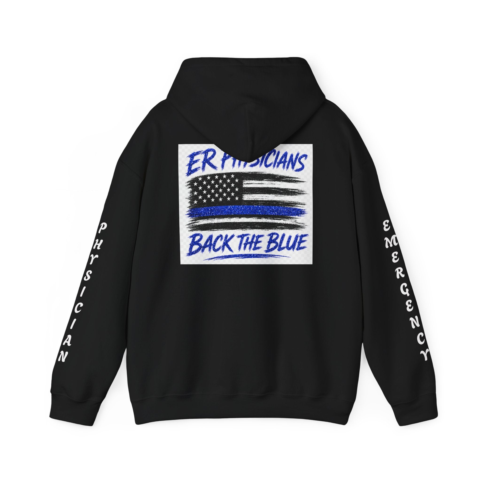 ER Physicians Back the Blue Hoodie