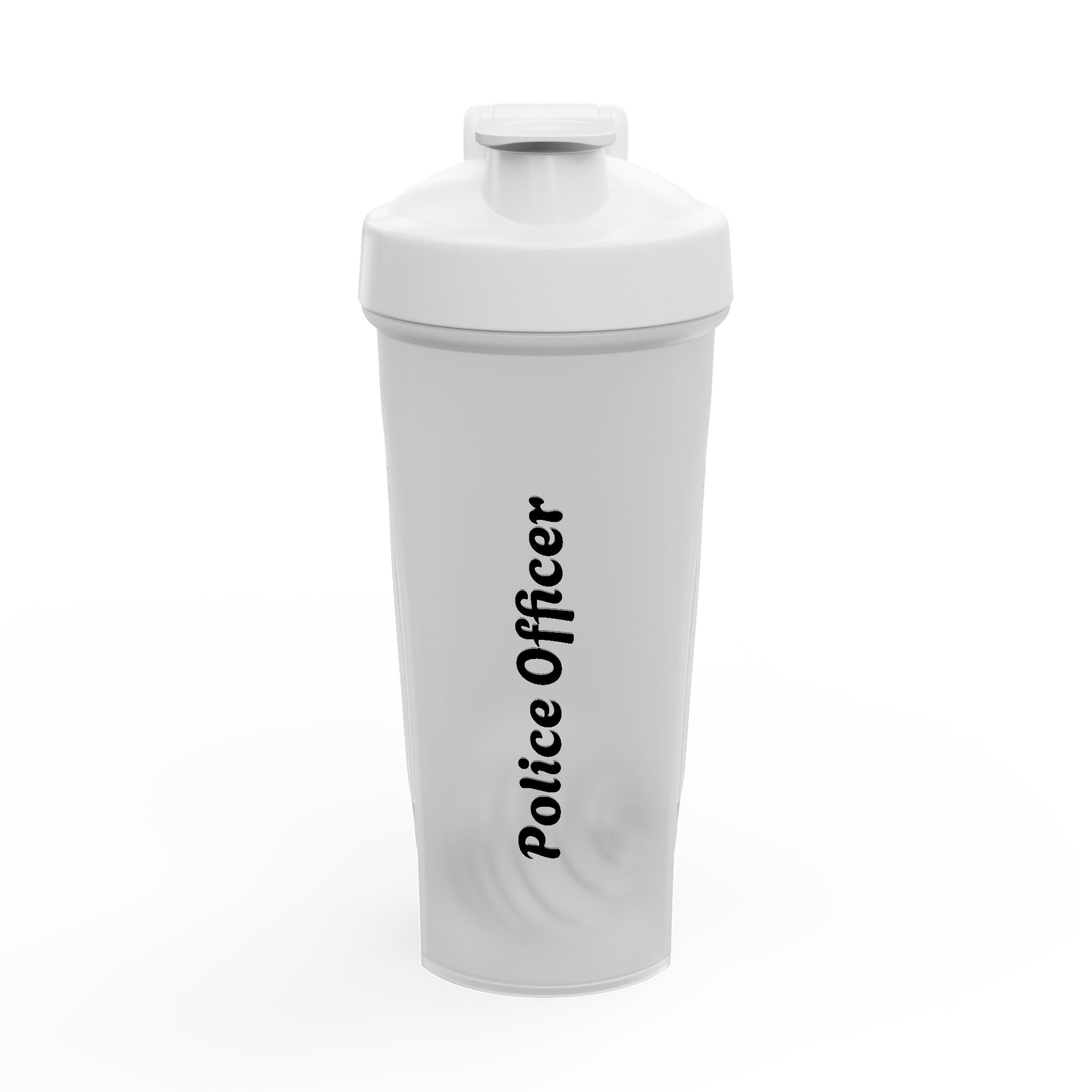 Police Officer Protein Shaker Bottle