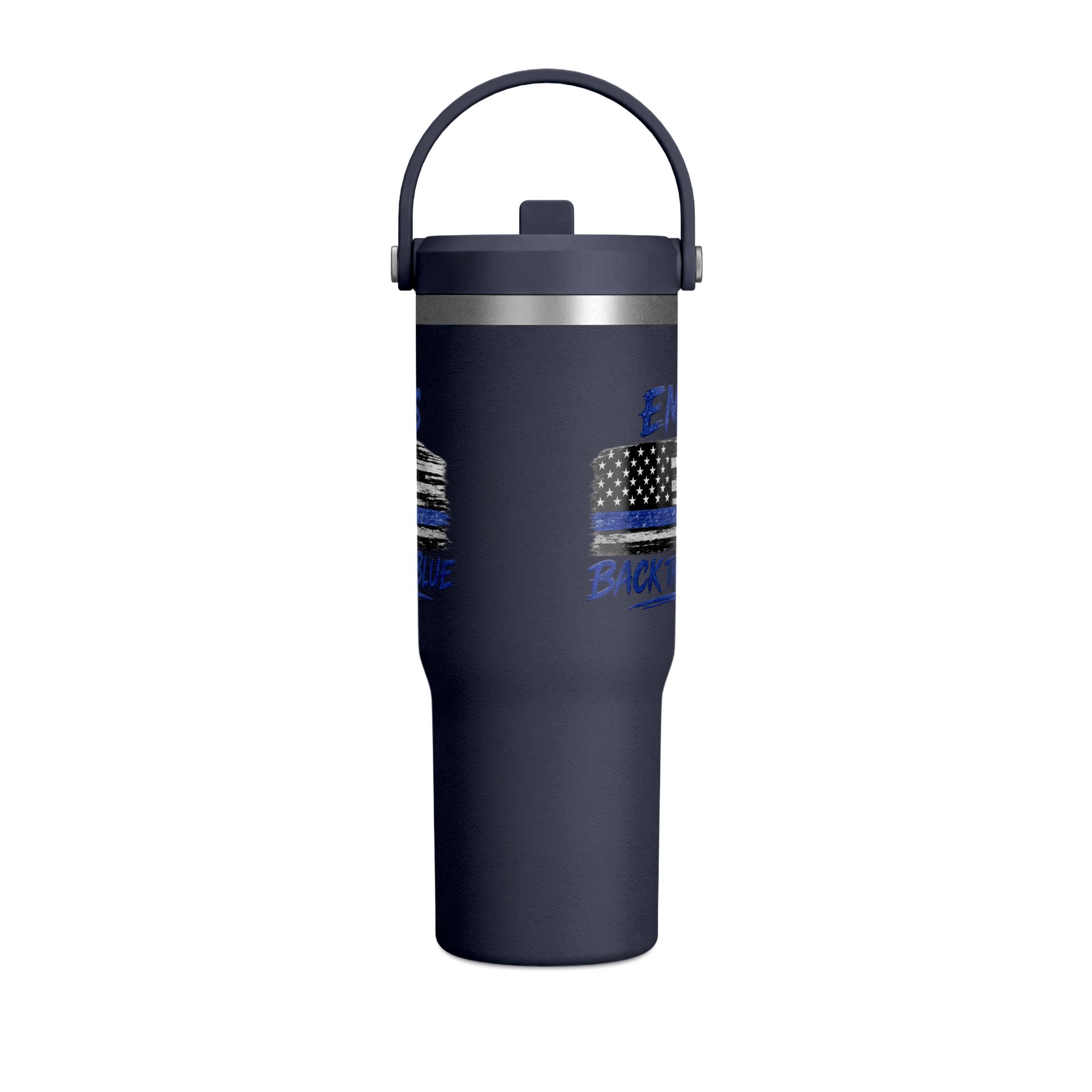 EMS Back the Blue 32oz Tumbler – Nomad Travel Cup