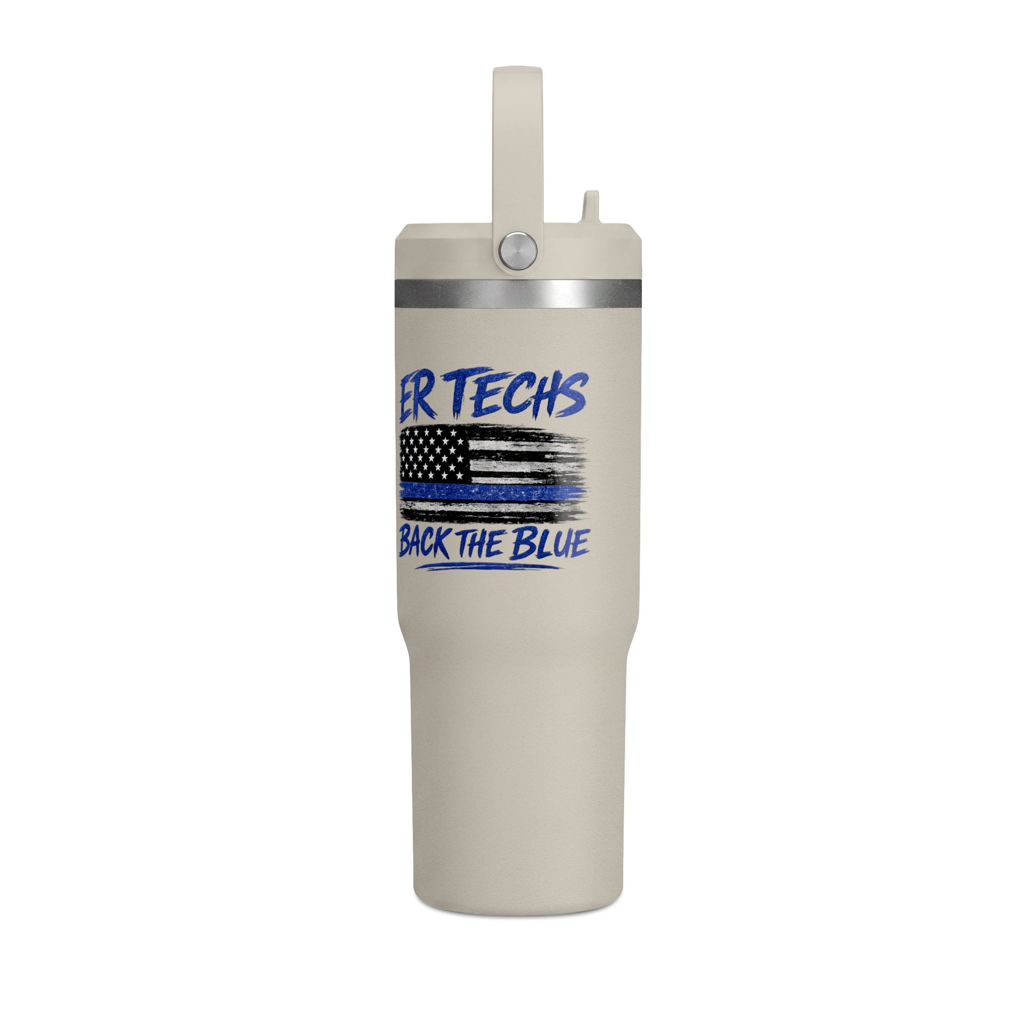 ER Techs Back the Blue Nomad 32oz Tumbler