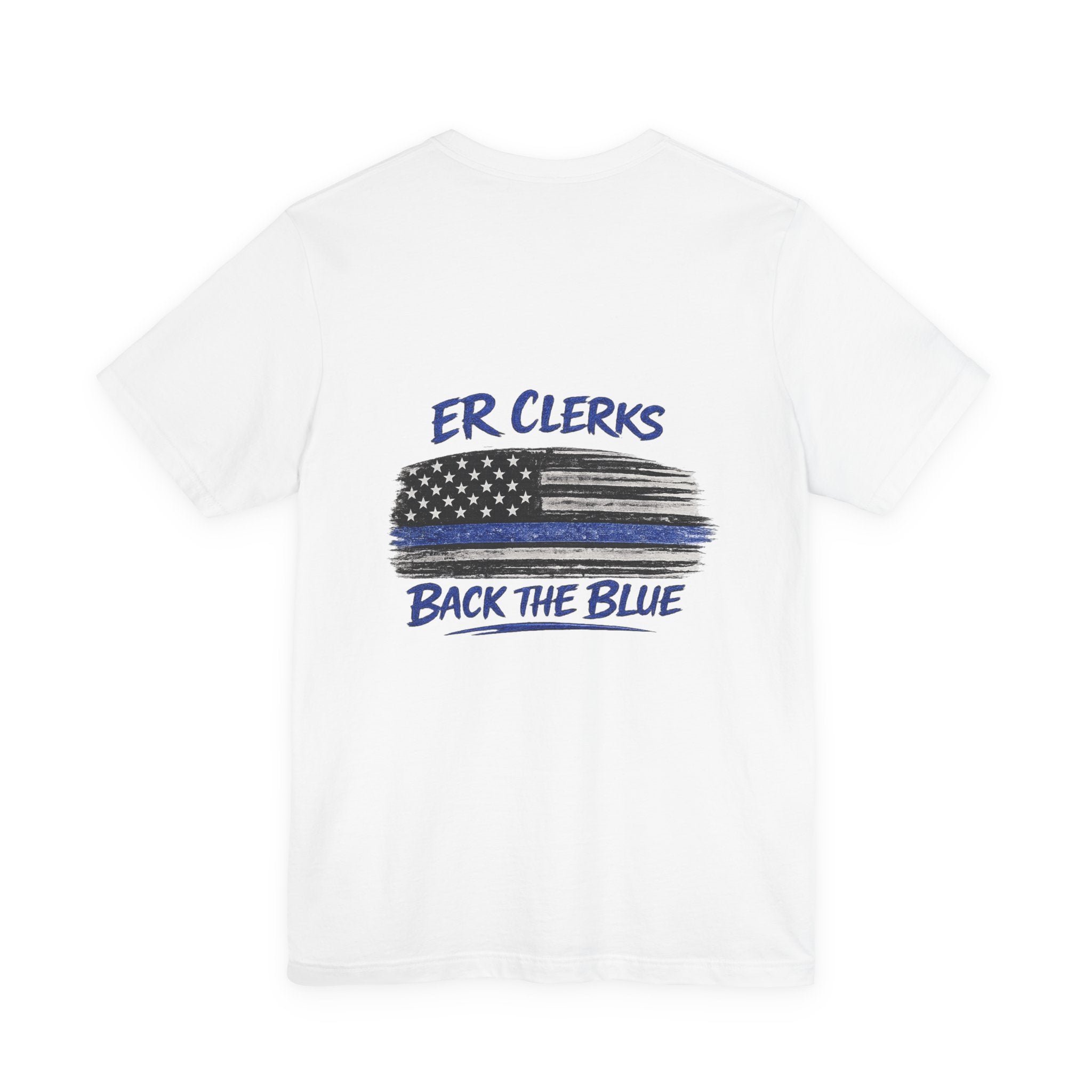 ER Clerks Back the Blue T-Shirt