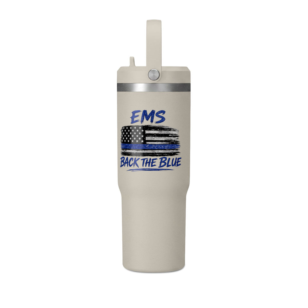EMS Back the Blue 32oz Tumbler – Nomad Travel Cup