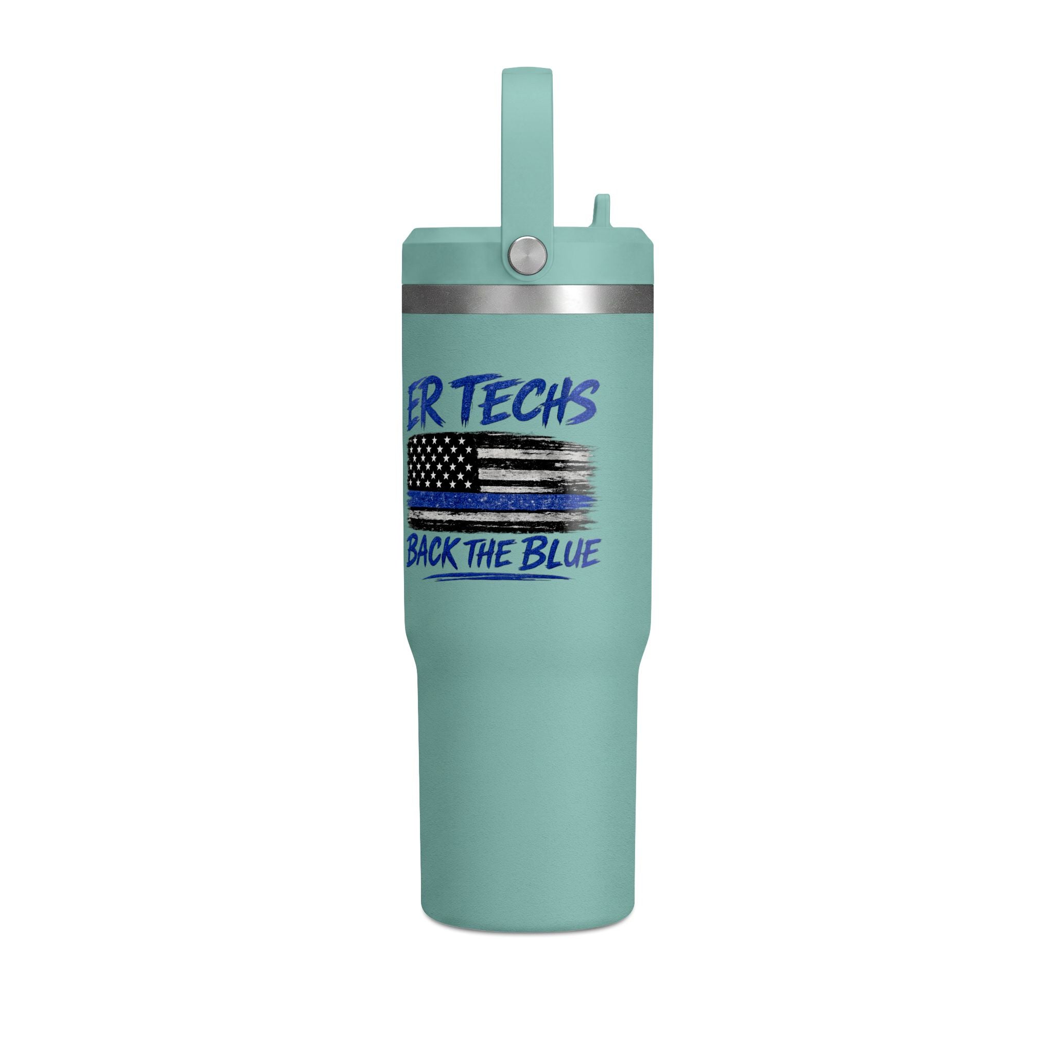 ER Techs Back the Blue Nomad 32oz Tumbler