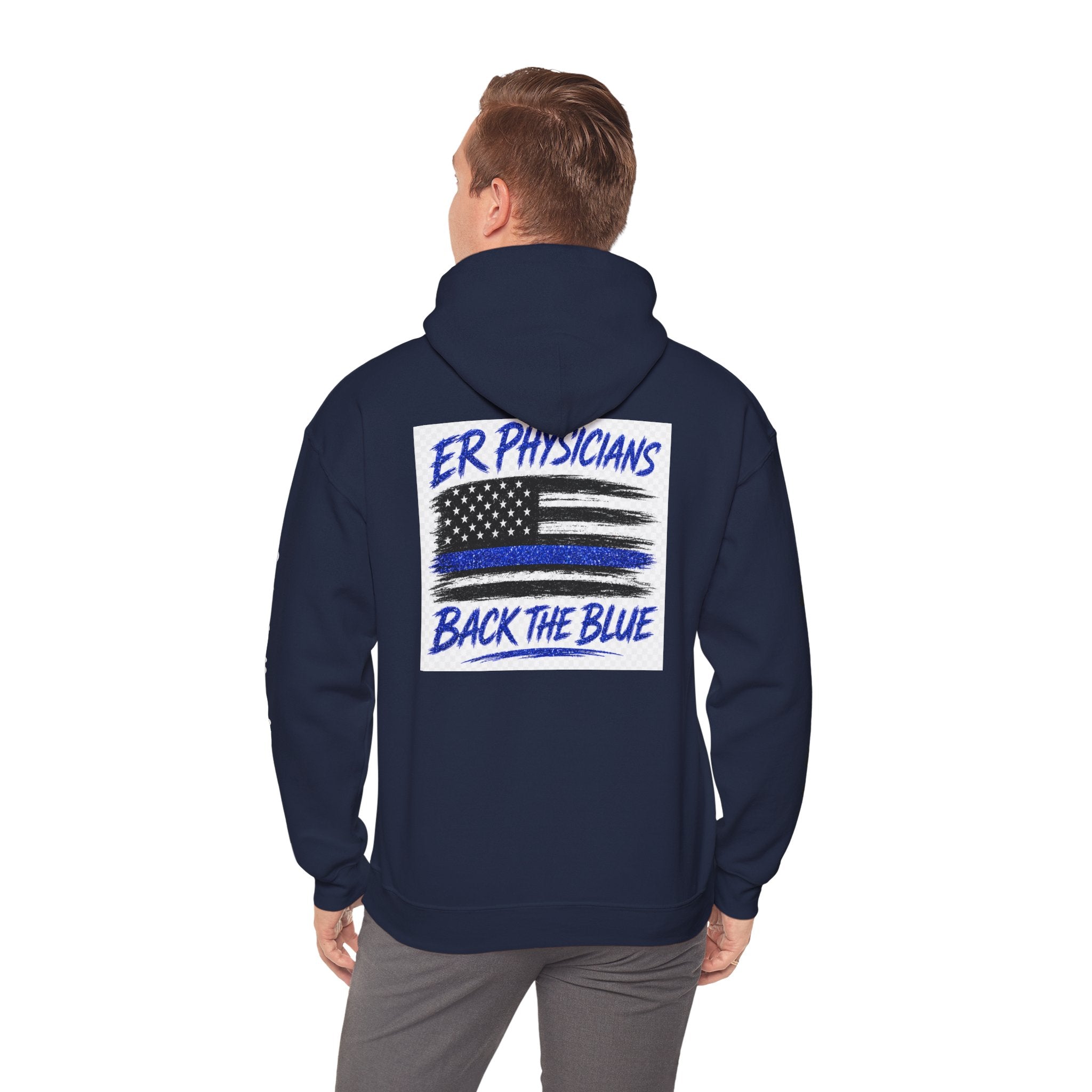 ER Physicians Back the Blue Hoodie