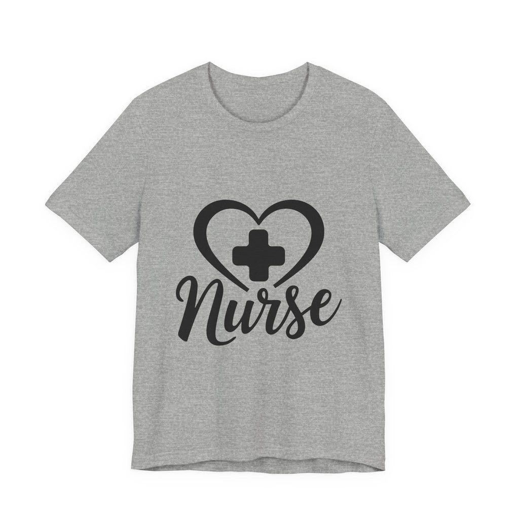 Nurse Heart Cross T-Shirt — Inspirational Nurse Tee