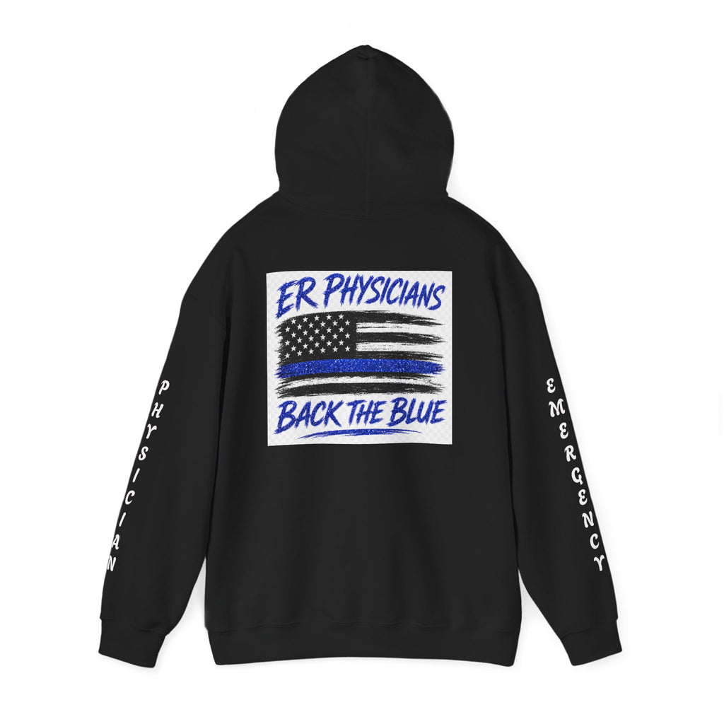 ER Physicians Back the Blue Hoodie