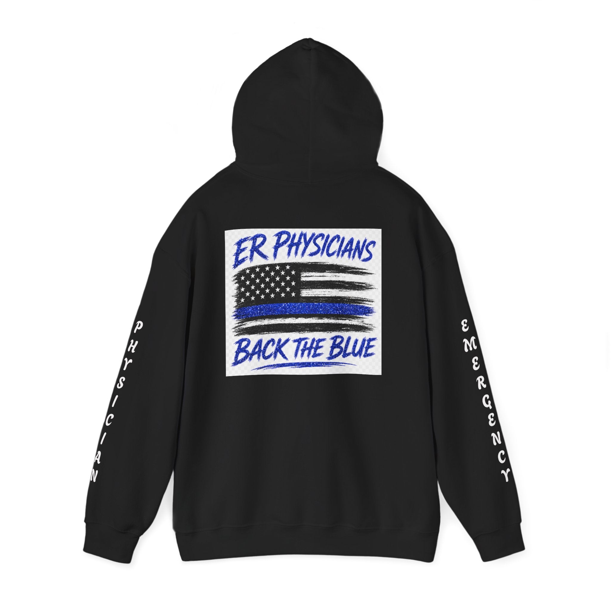 ER Physicians Back the Blue Hoodie