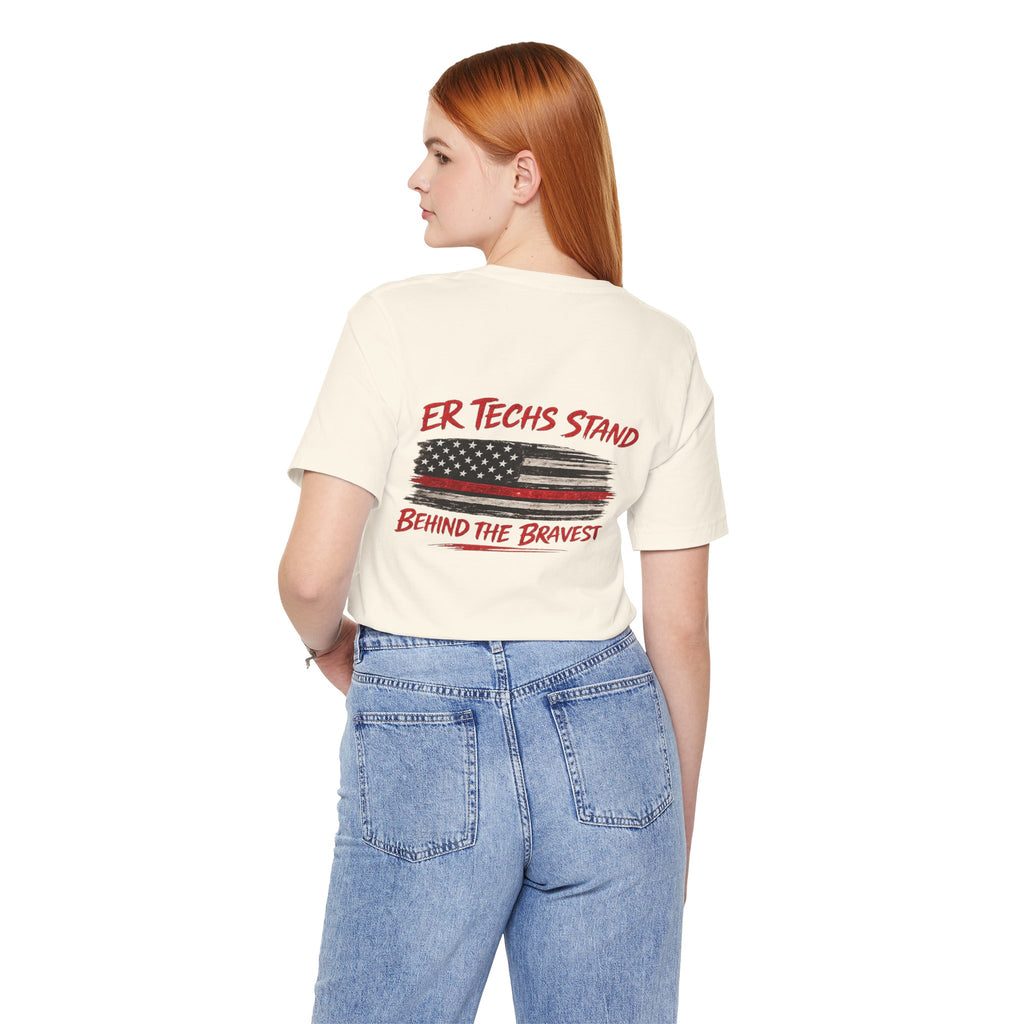 ER Techs Stand Behind the Bravest T-shirt