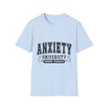 Anxiety University T-Shirt – Collegiate Humor Tee