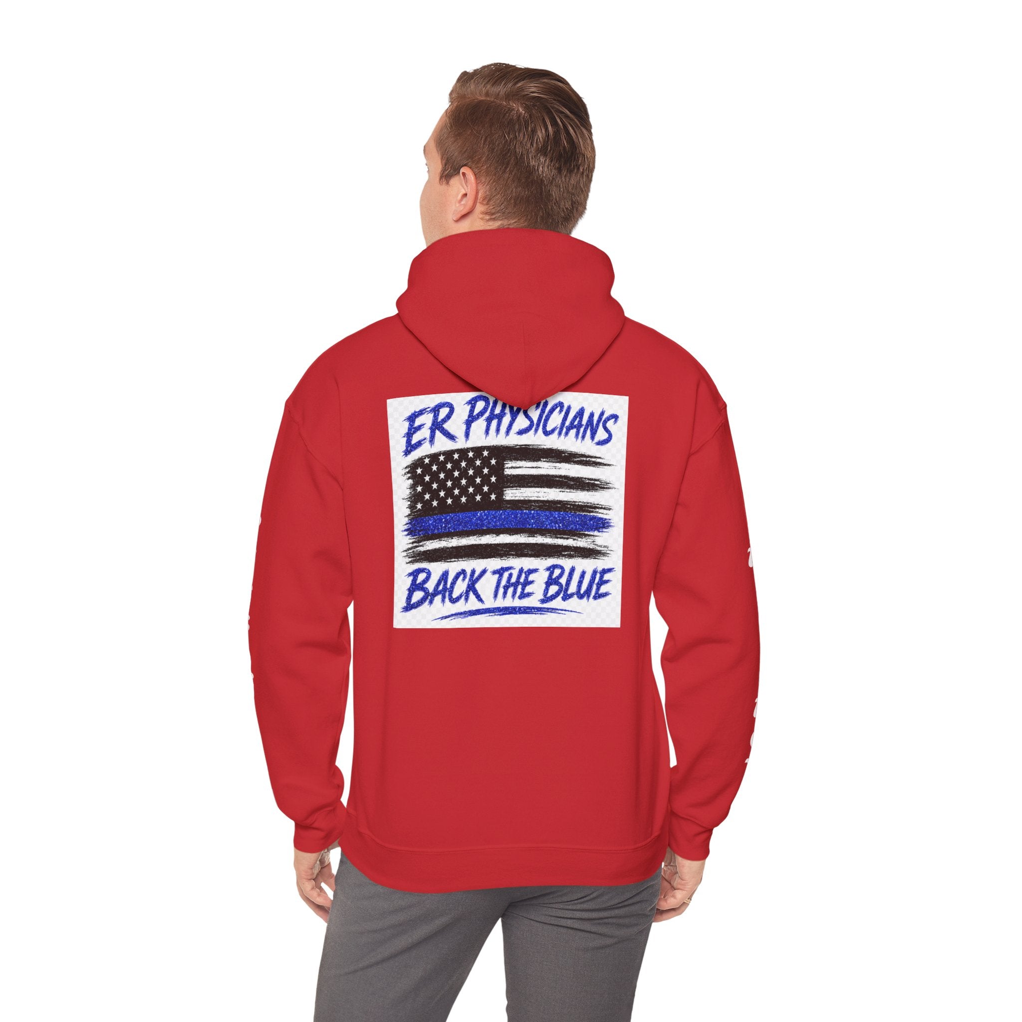 ER Physicians Back the Blue Hoodie