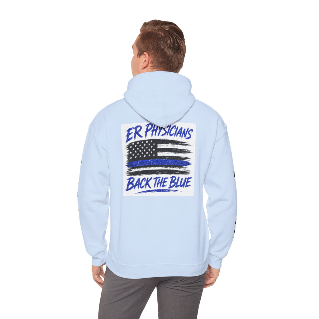 ER Physicians Back the Blue Hoodie