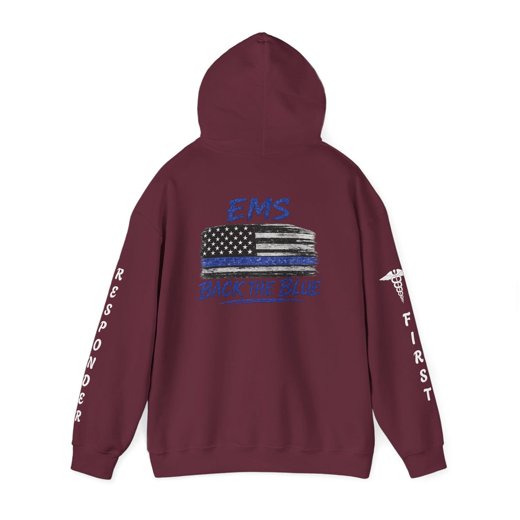 EMS Back the Blue Hoodie