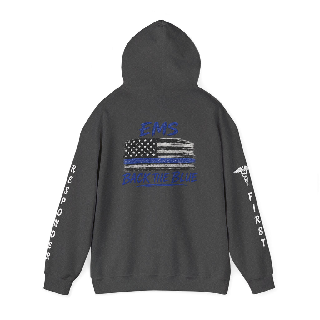 EMS Back the Blue Hoodie