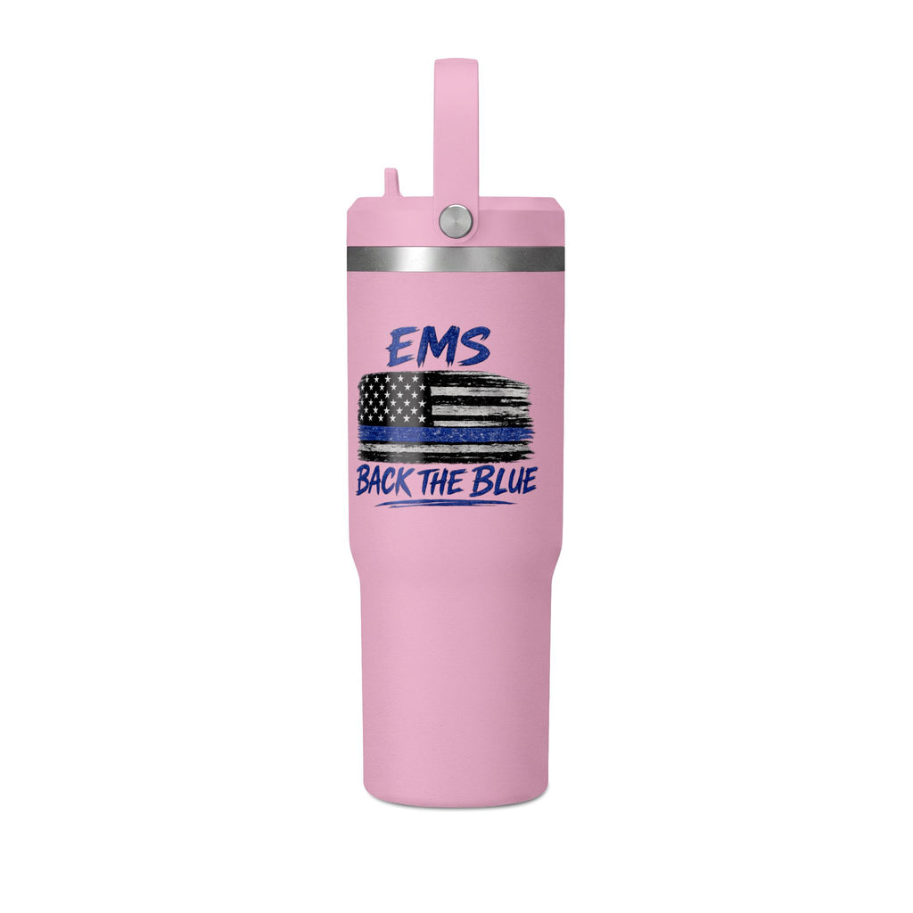 EMS Back the Blue 32oz Tumbler – Nomad Travel Cup