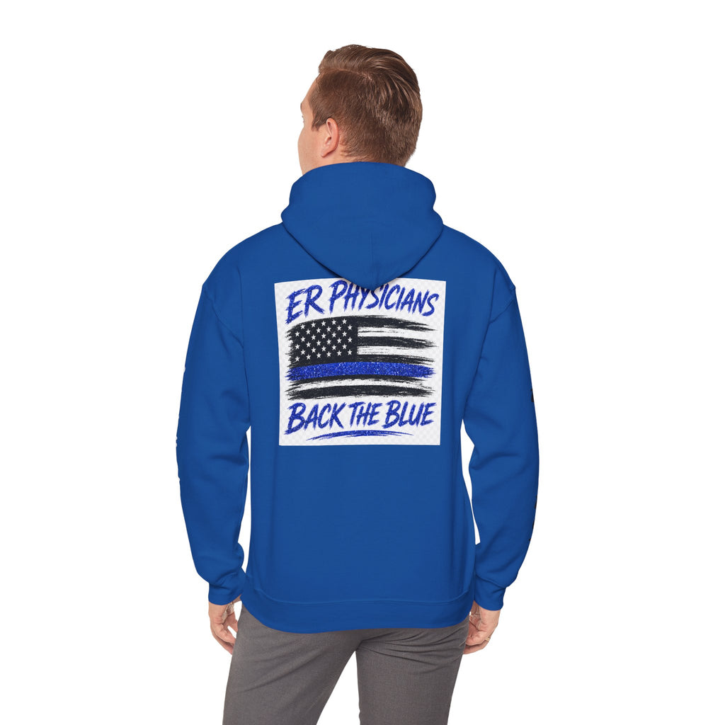 ER Physicians Back the Blue Hoodie