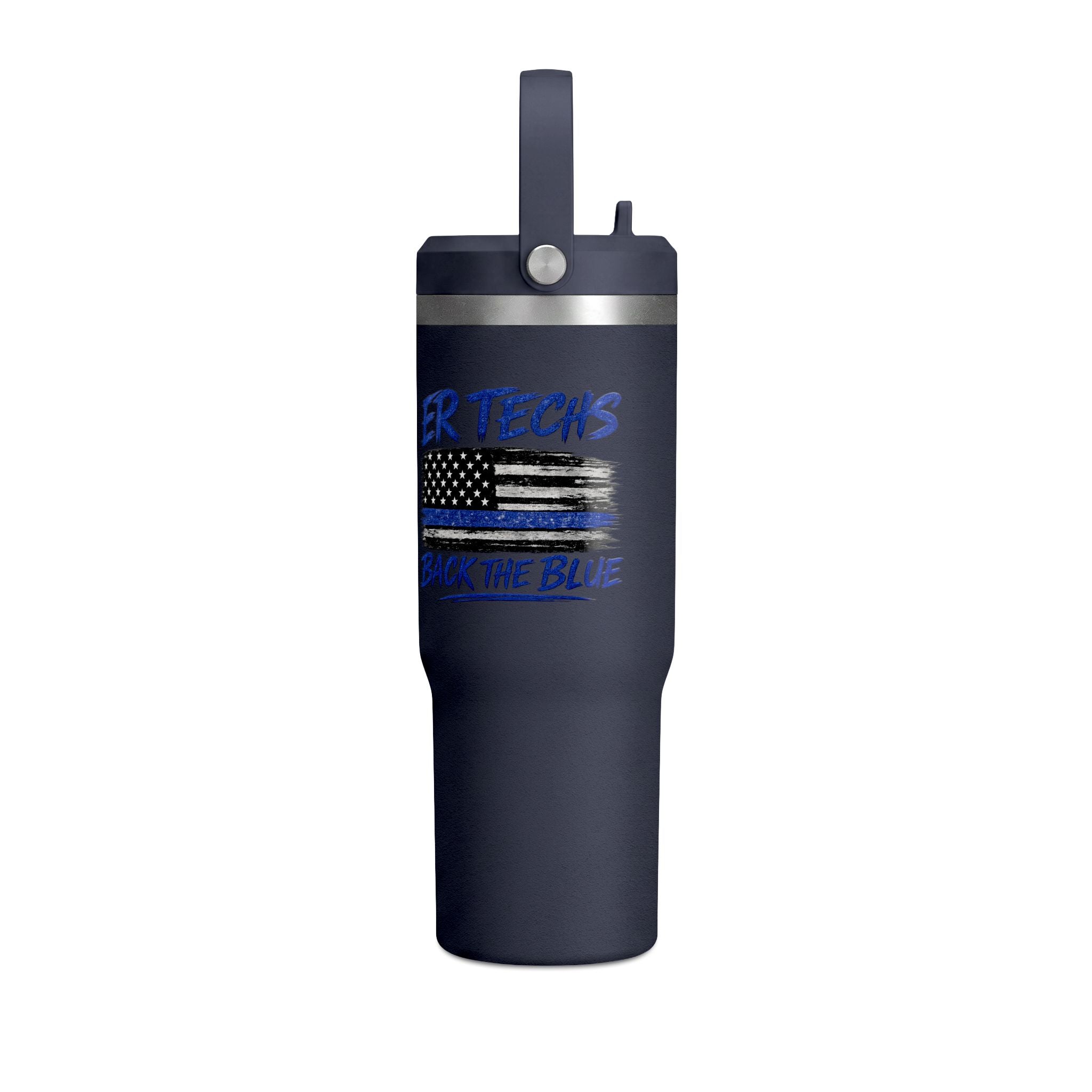ER Techs Back the Blue Nomad 32oz Tumbler