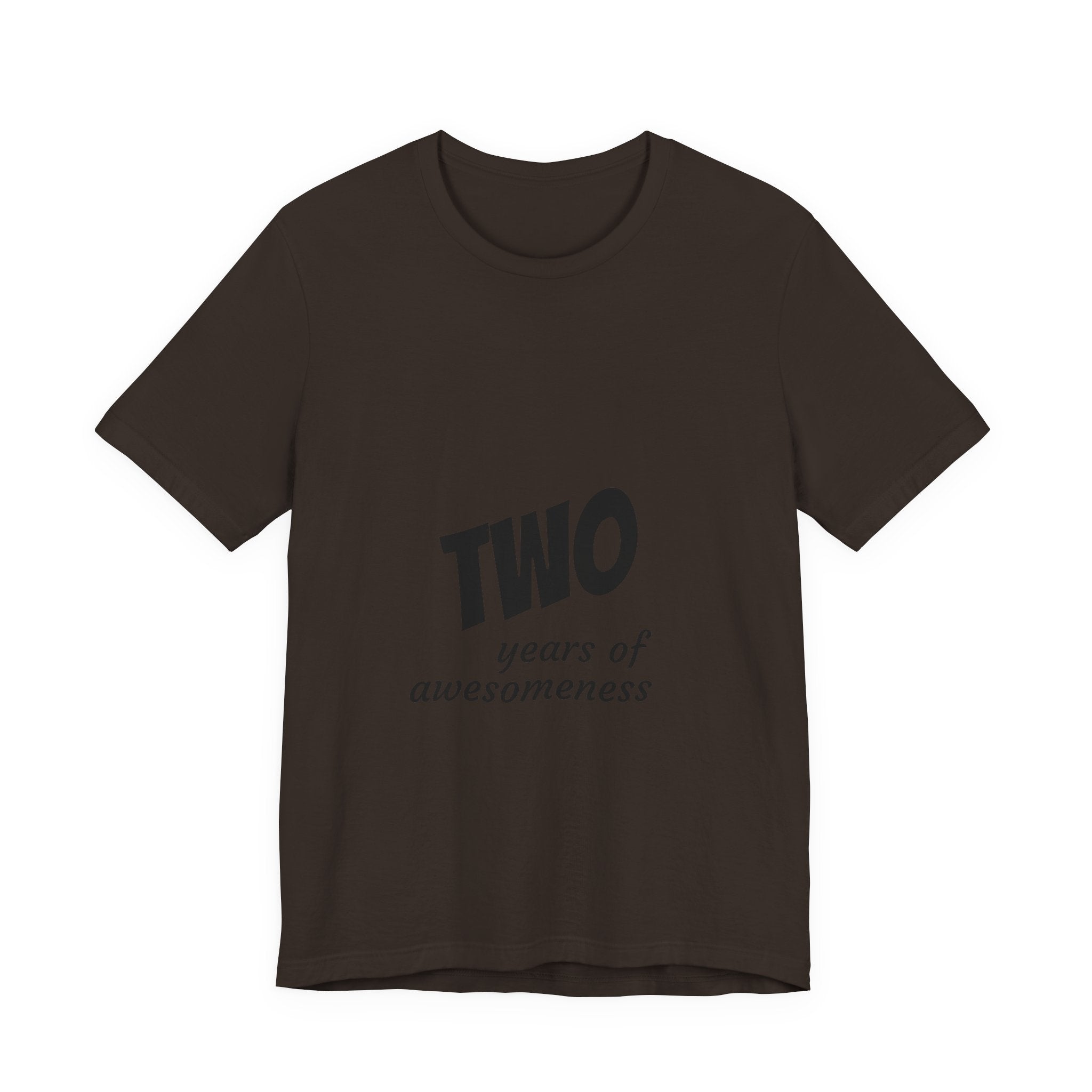 Toddler 2nd Birthday T-Shirt - "Two Years of Awesomeness" Celebration Tee