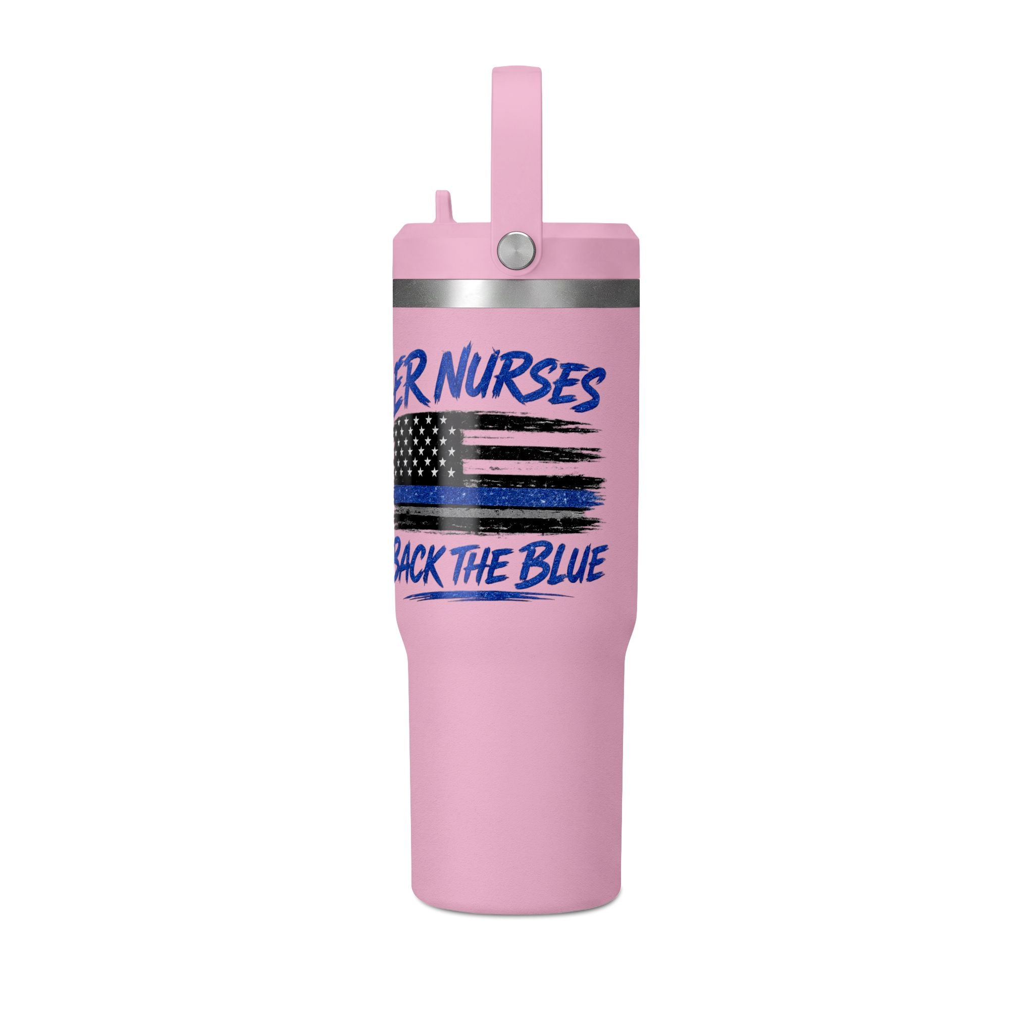 ER Nurses Back the Blue 32oz Nomad Tumbler