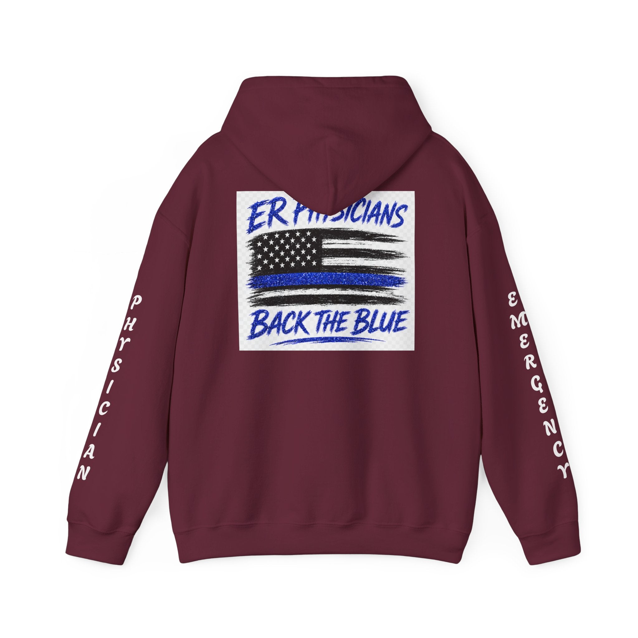 ER Physicians Back the Blue Hoodie