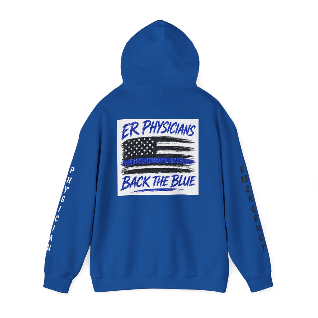 ER Physicians Back the Blue Hoodie