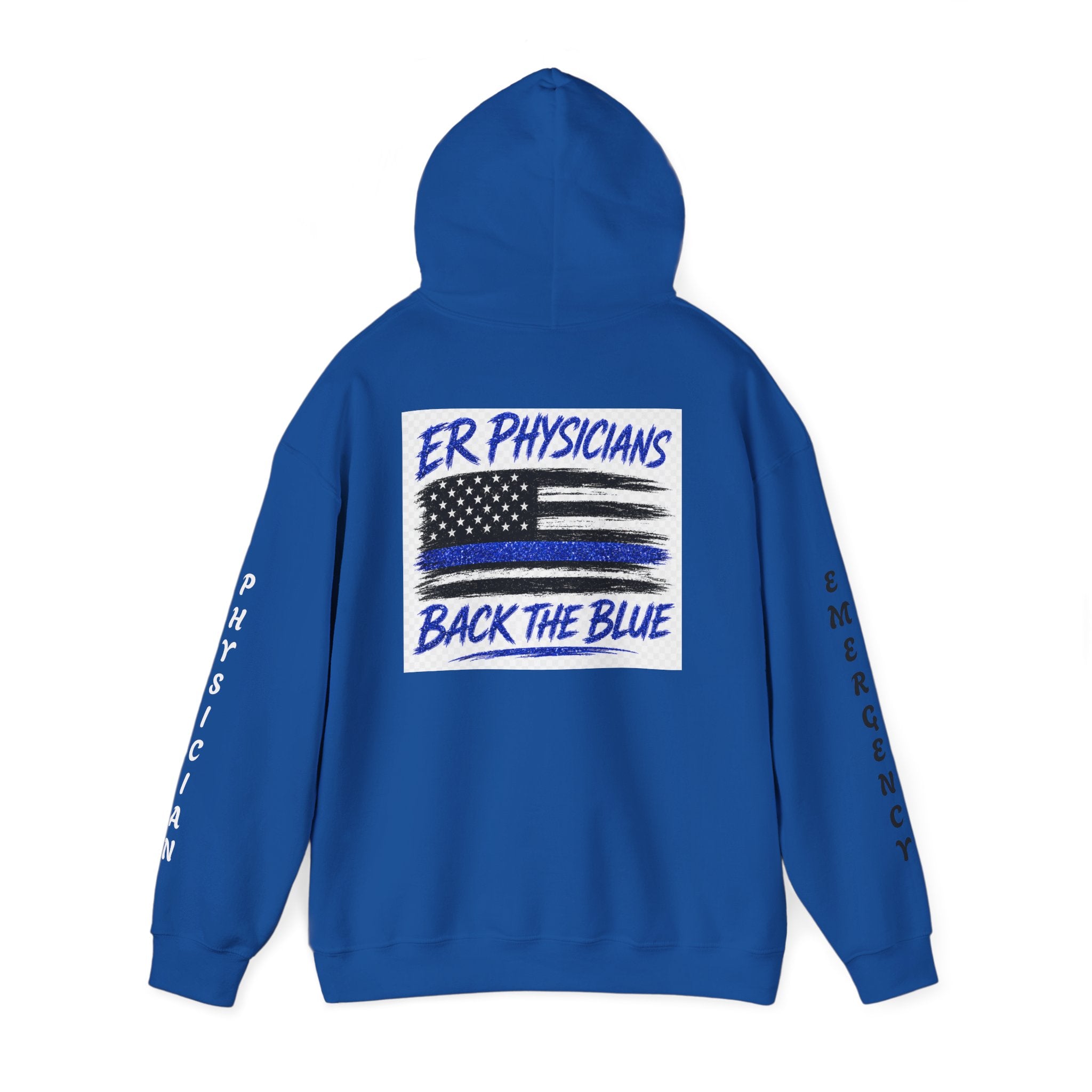 ER Physicians Back the Blue Hoodie