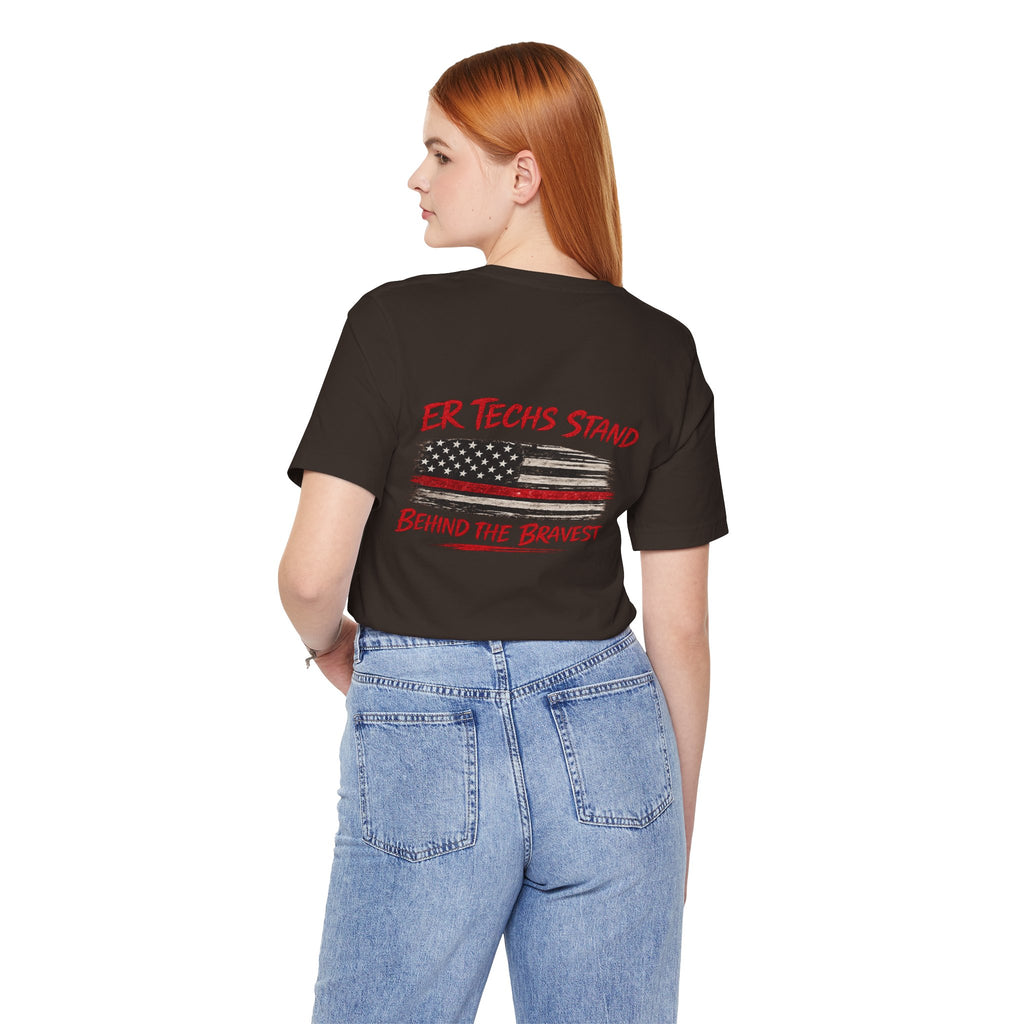 ER Techs Stand Behind the Bravest T-shirt