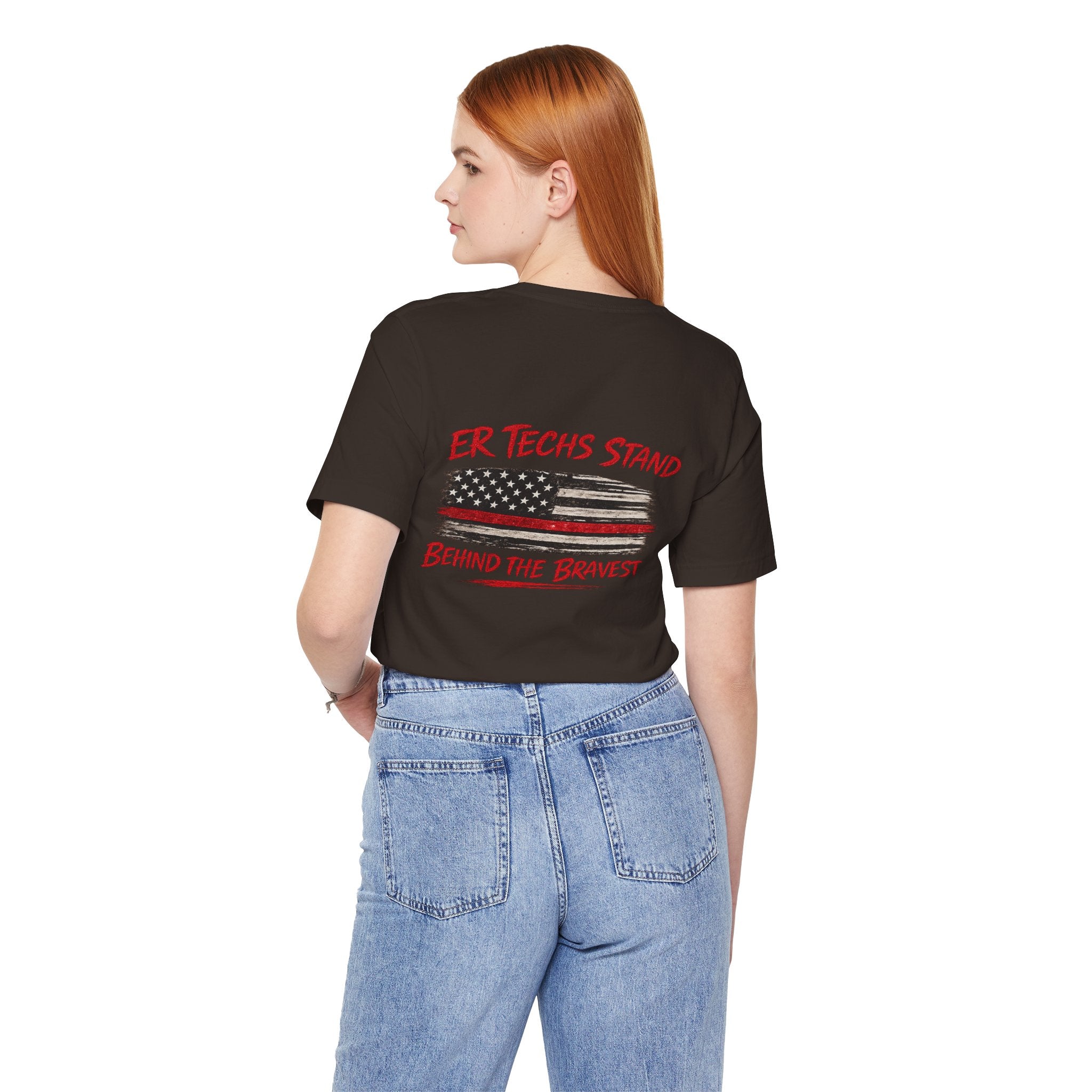 ER Techs Stand Behind the Bravest T-shirt