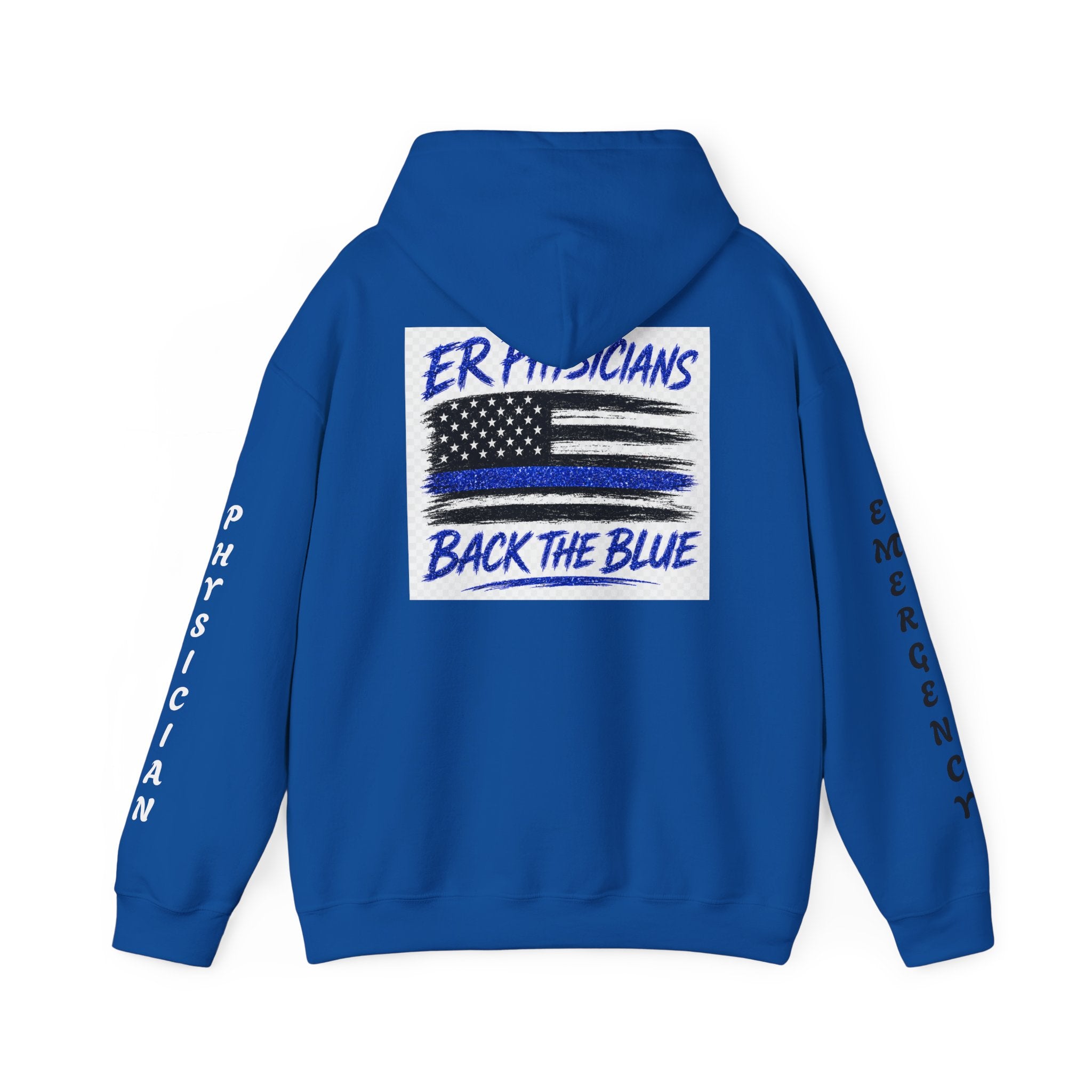 ER Physicians Back the Blue Hoodie
