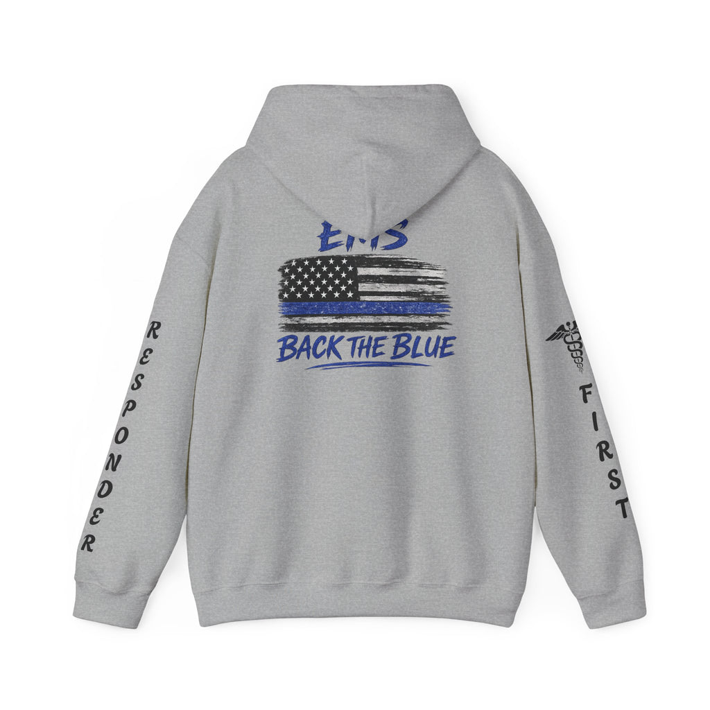 EMS Back the Blue Hoodie