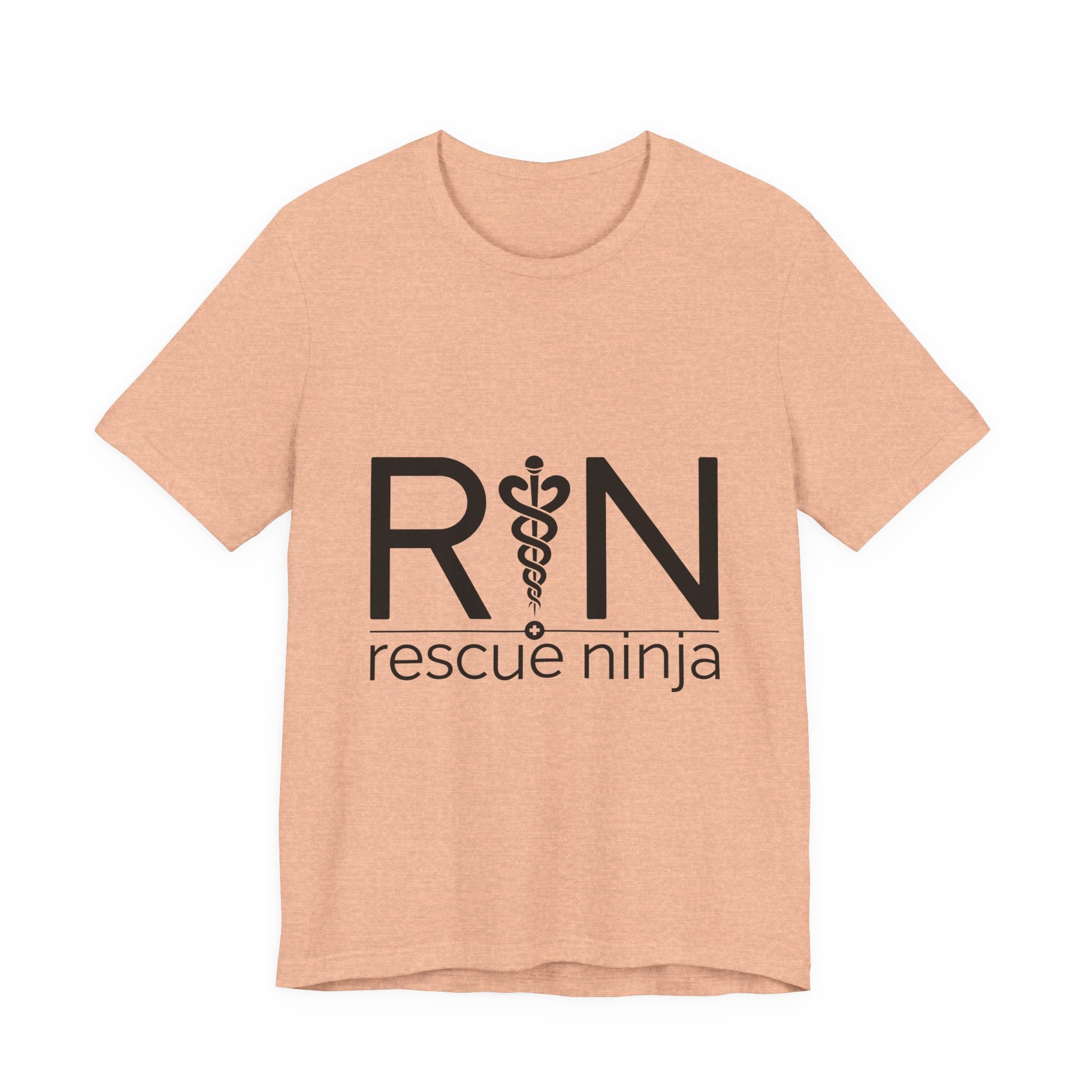 RN Rescue Ninja T-Shirt — Paramedic EMT Medical Caduceus Tee