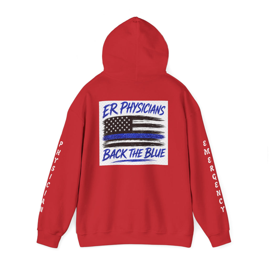 ER Physicians Back the Blue Hoodie