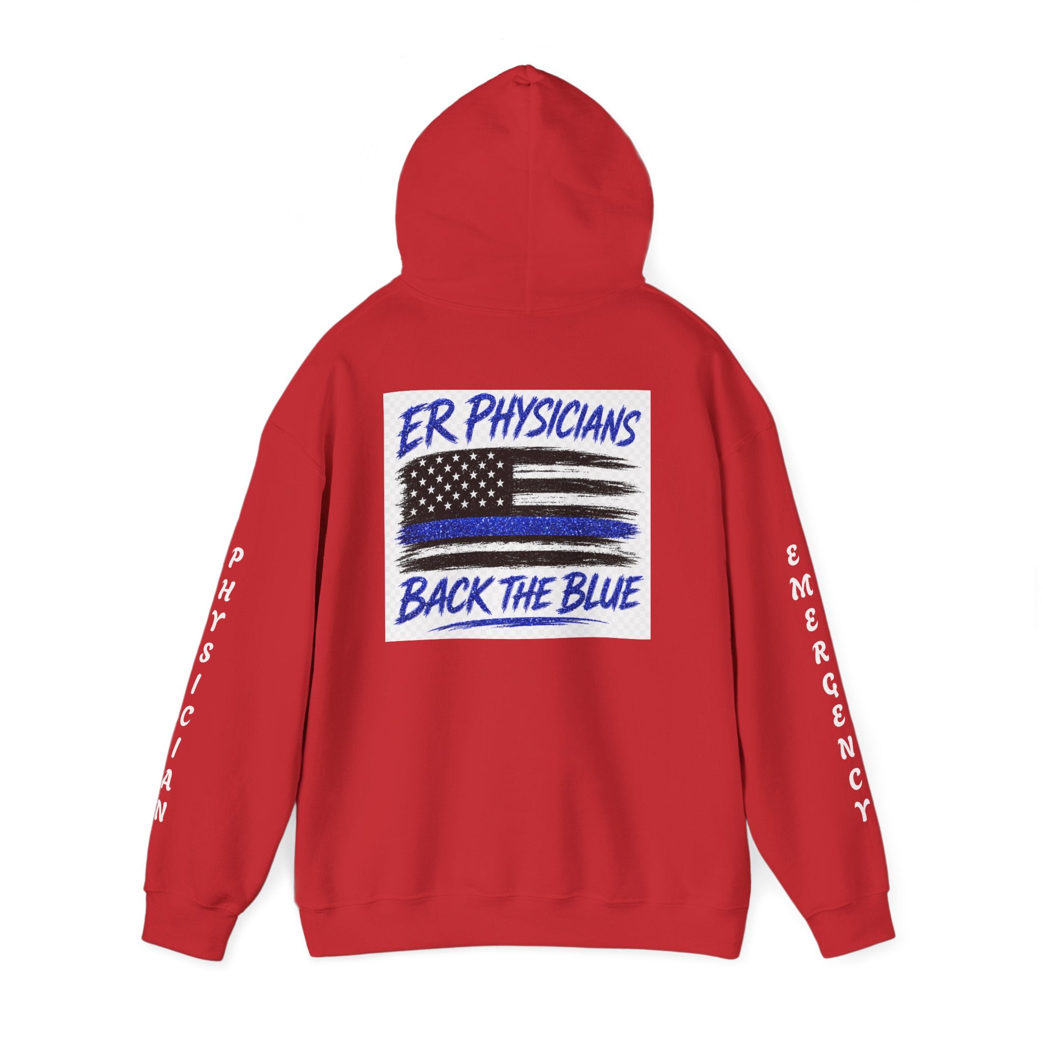 ER Physicians Back the Blue Hoodie