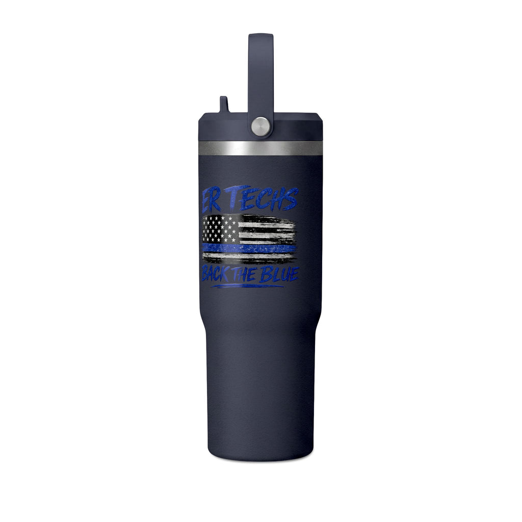 ER Techs Back the Blue Nomad 32oz Tumbler